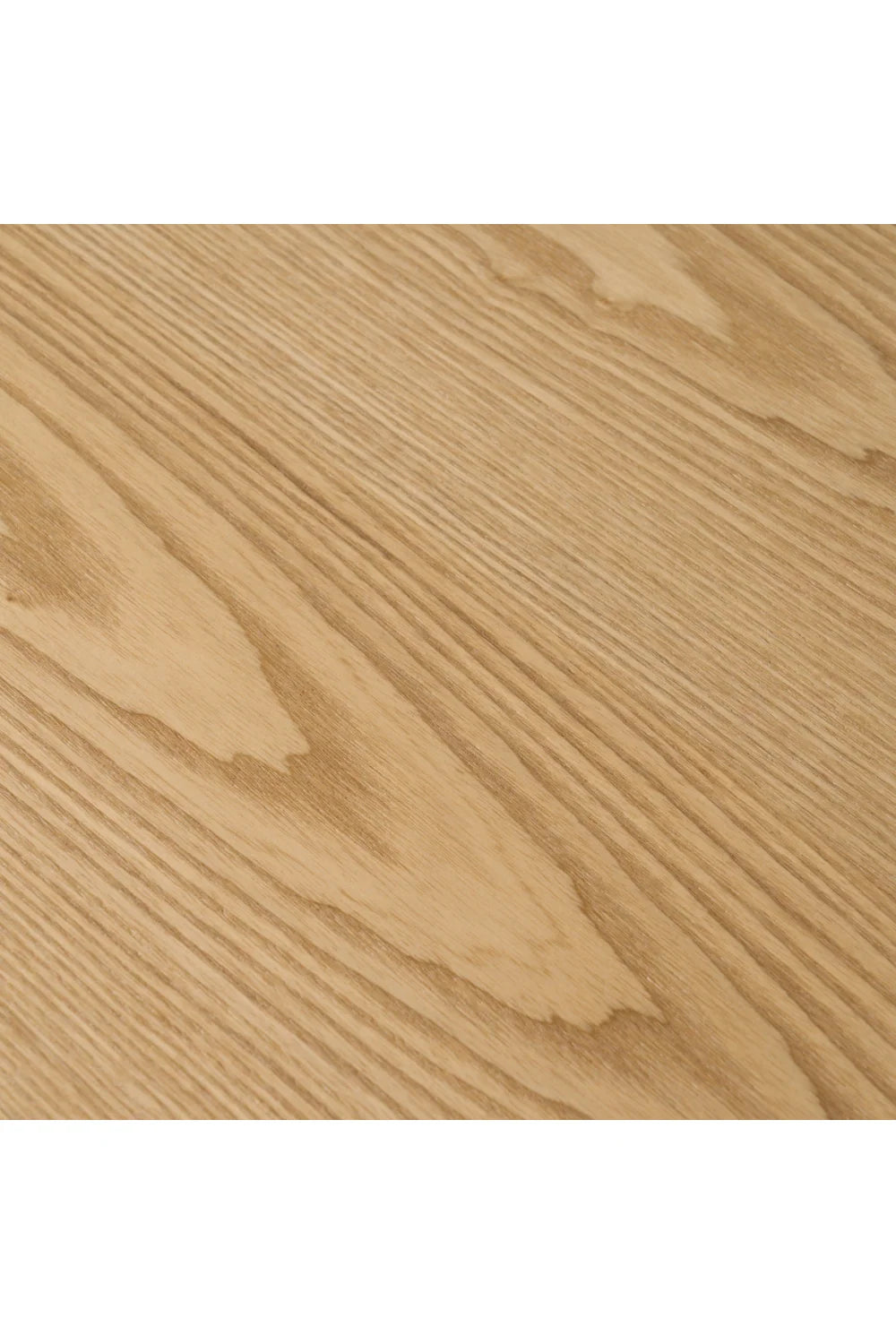 Luxury Slatted Natural Ash Sideboard European Style for Villa