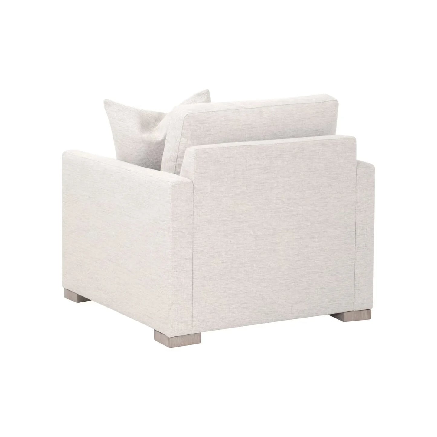 Luxury Slim Arm Fabric Lounge Chair Modern Italian Style for Villa