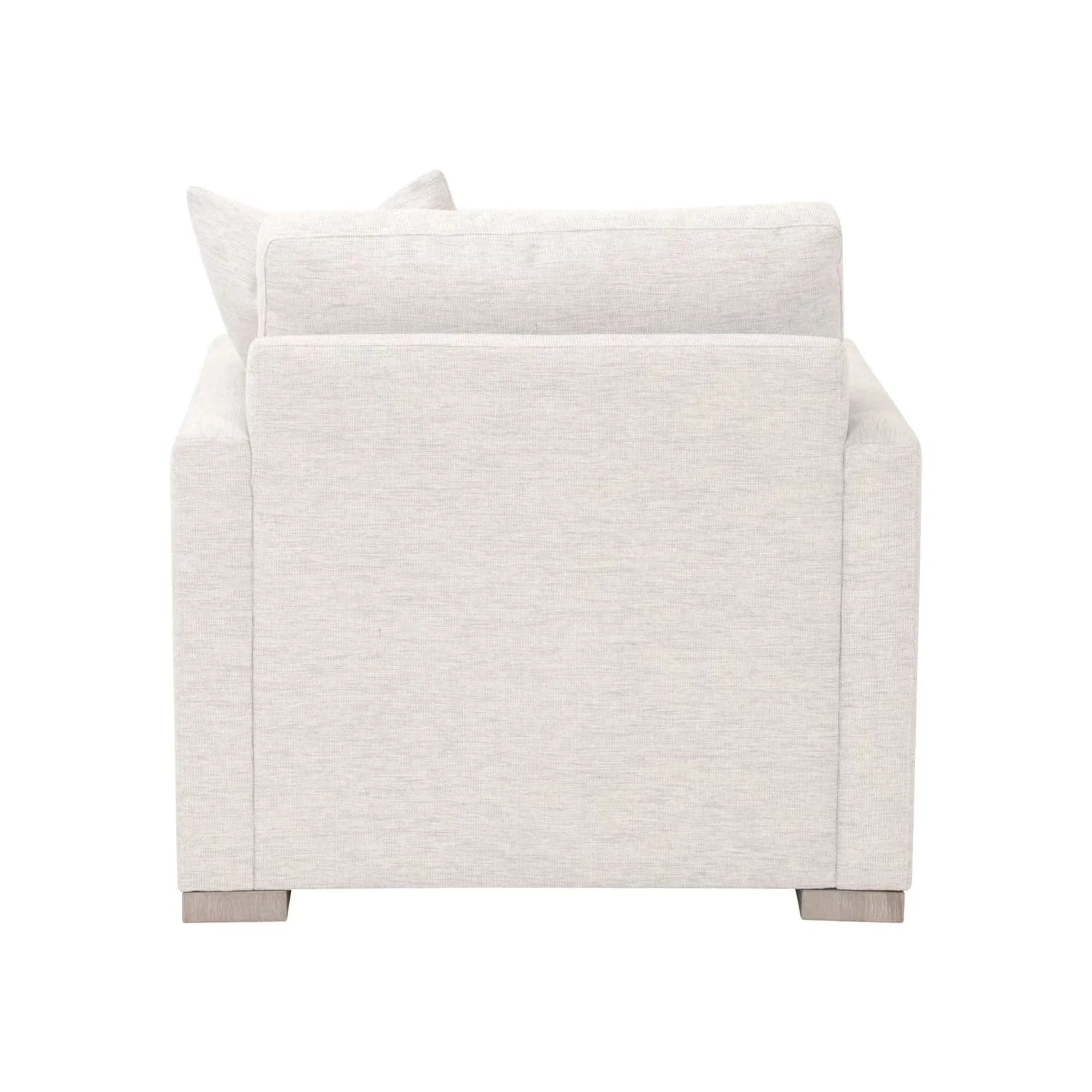 Luxury Slim Arm Fabric Lounge Chair Modern Italian Style for Villa