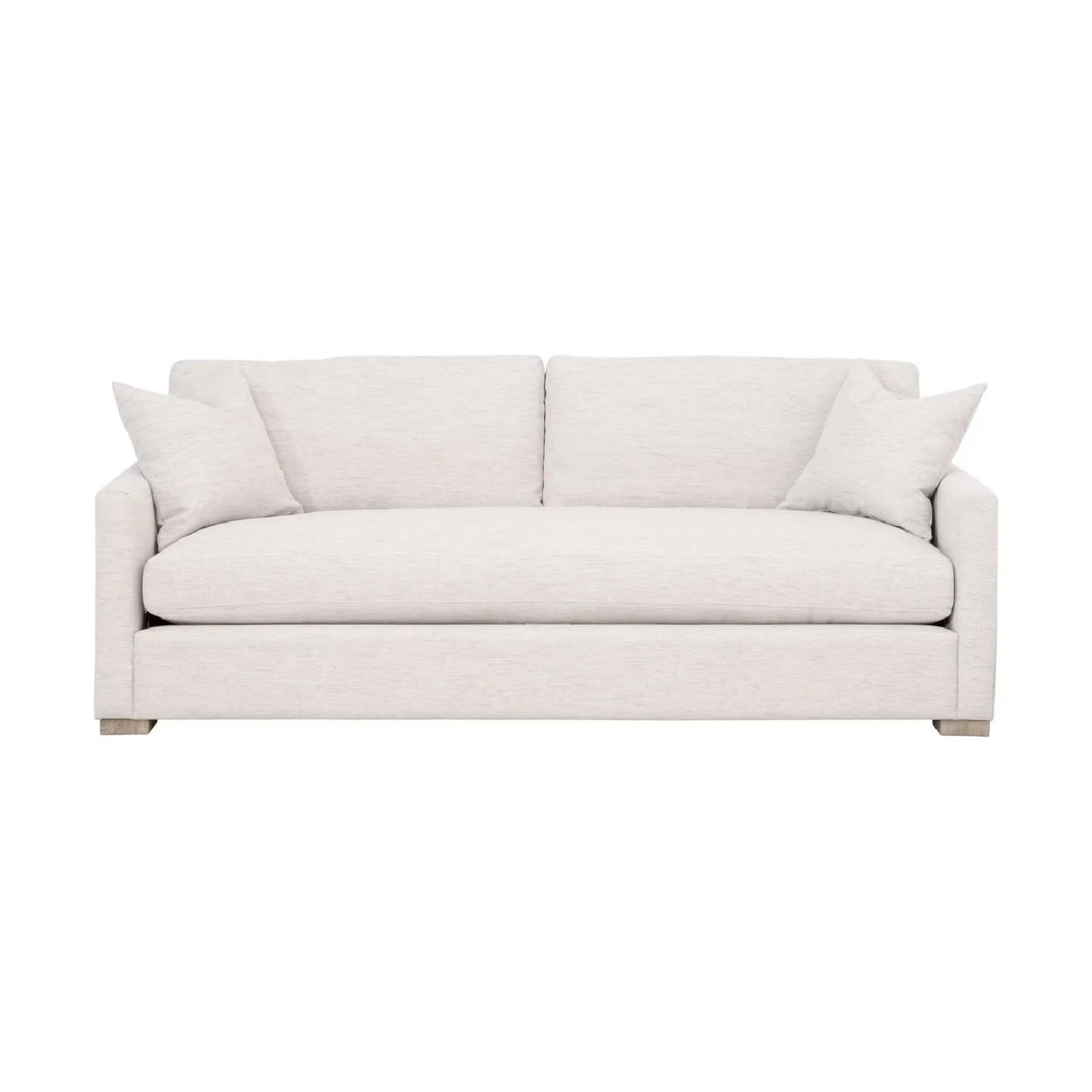 Luxury Slim Arm Fabric Sofa Modern Italian Style for Villa