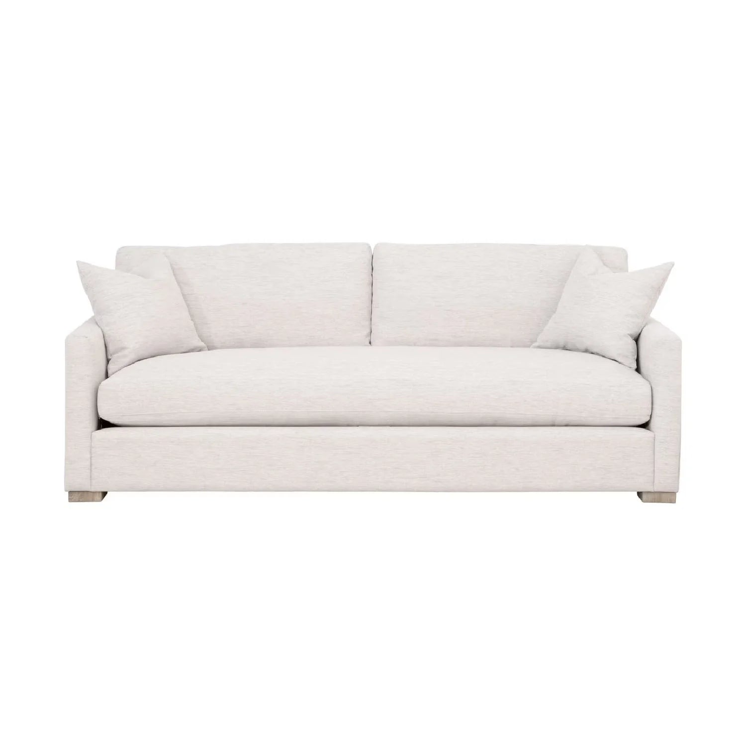 Luxury Slim Arm Fabric Sofa Modern Italian Style for Villa