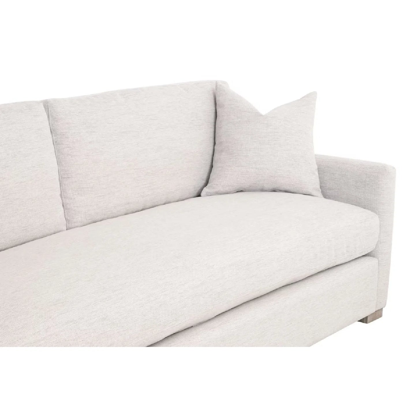 Luxury Slim Arm Fabric Sofa Modern Italian Style for Villa