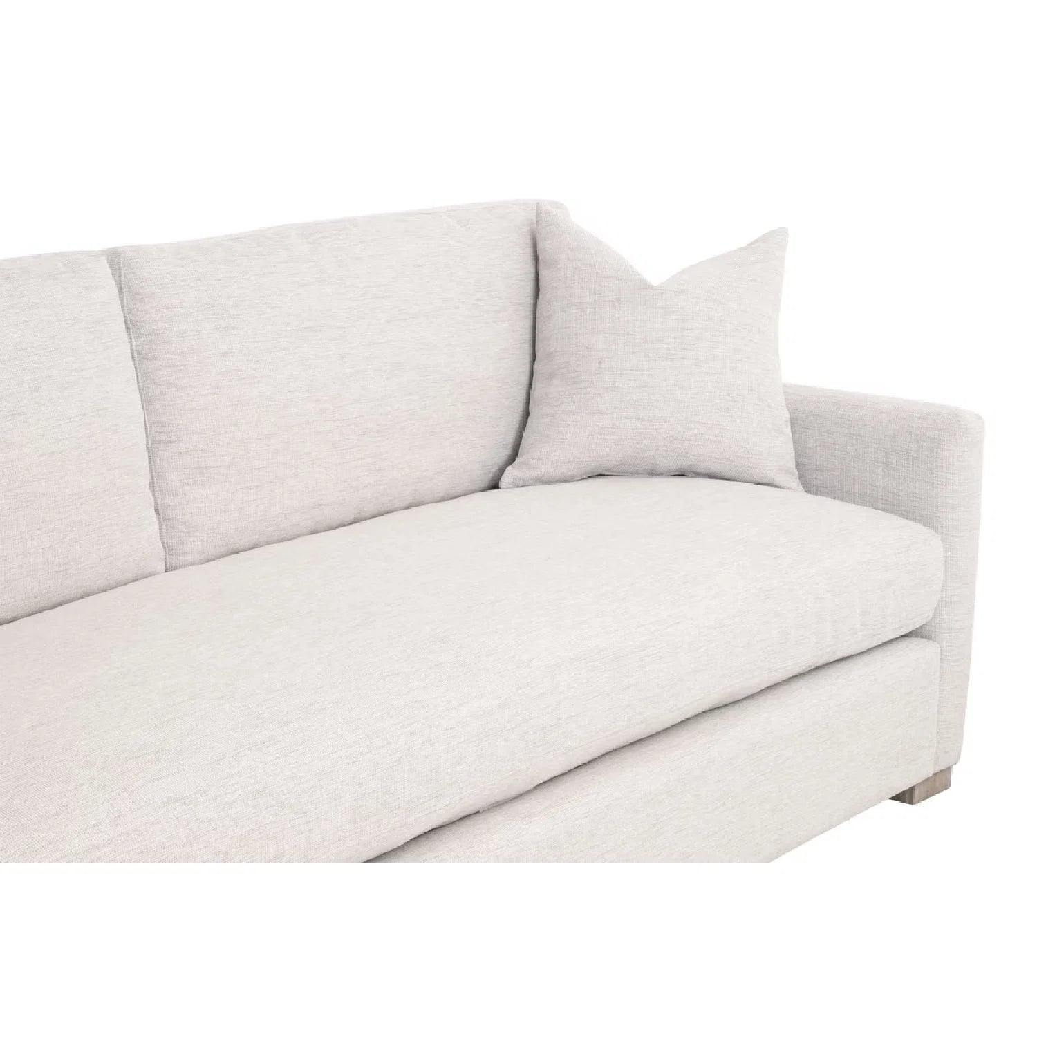 Luxury Slim Arm Fabric Sofa Modern Italian Style for Villa