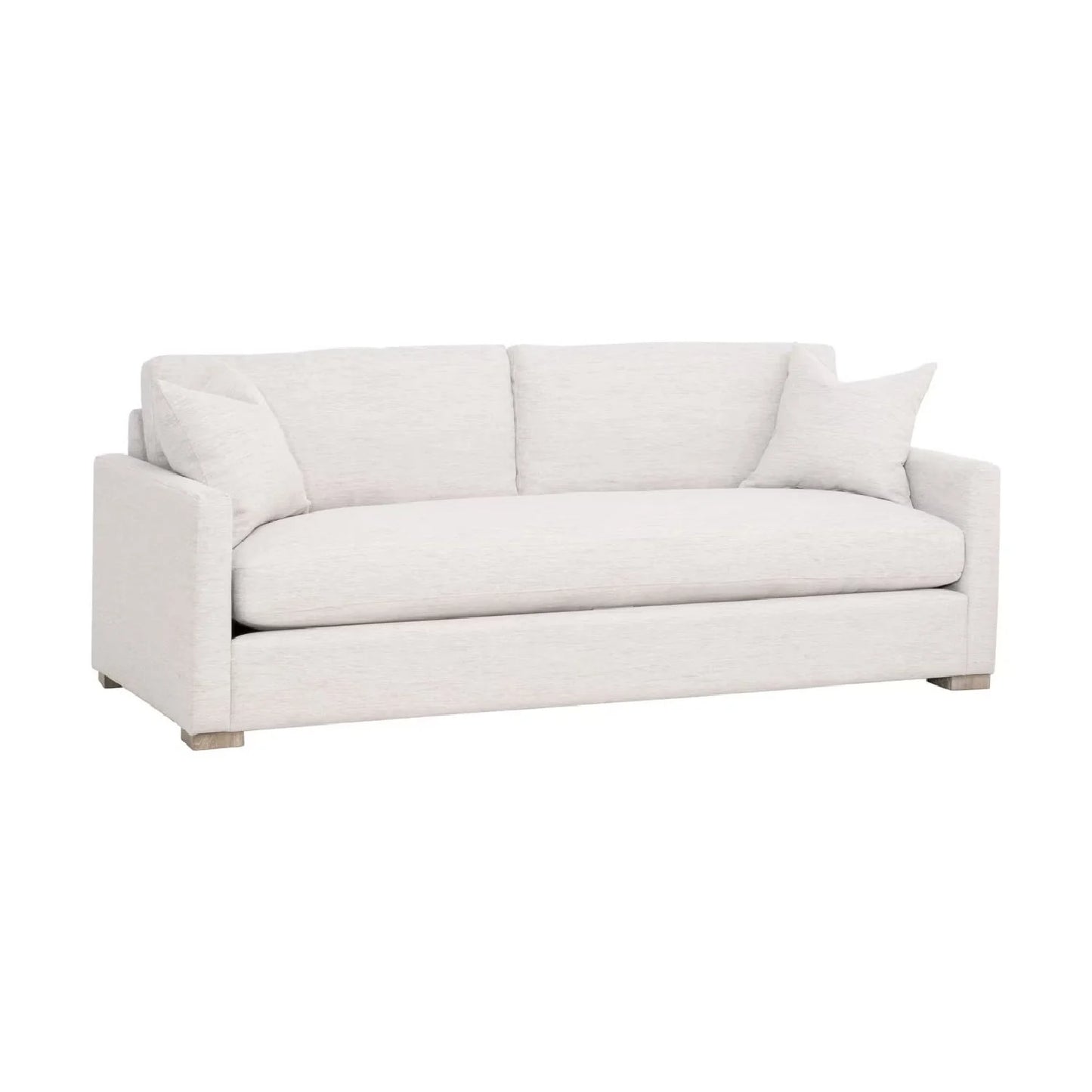Luxury Slim Arm Fabric Sofa Modern Italian Style for Villa