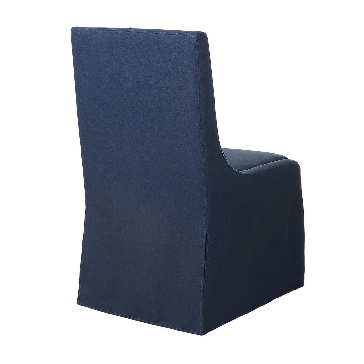 Luxury Slipcovered Fabric Accent Chair Modern European Style for Villa