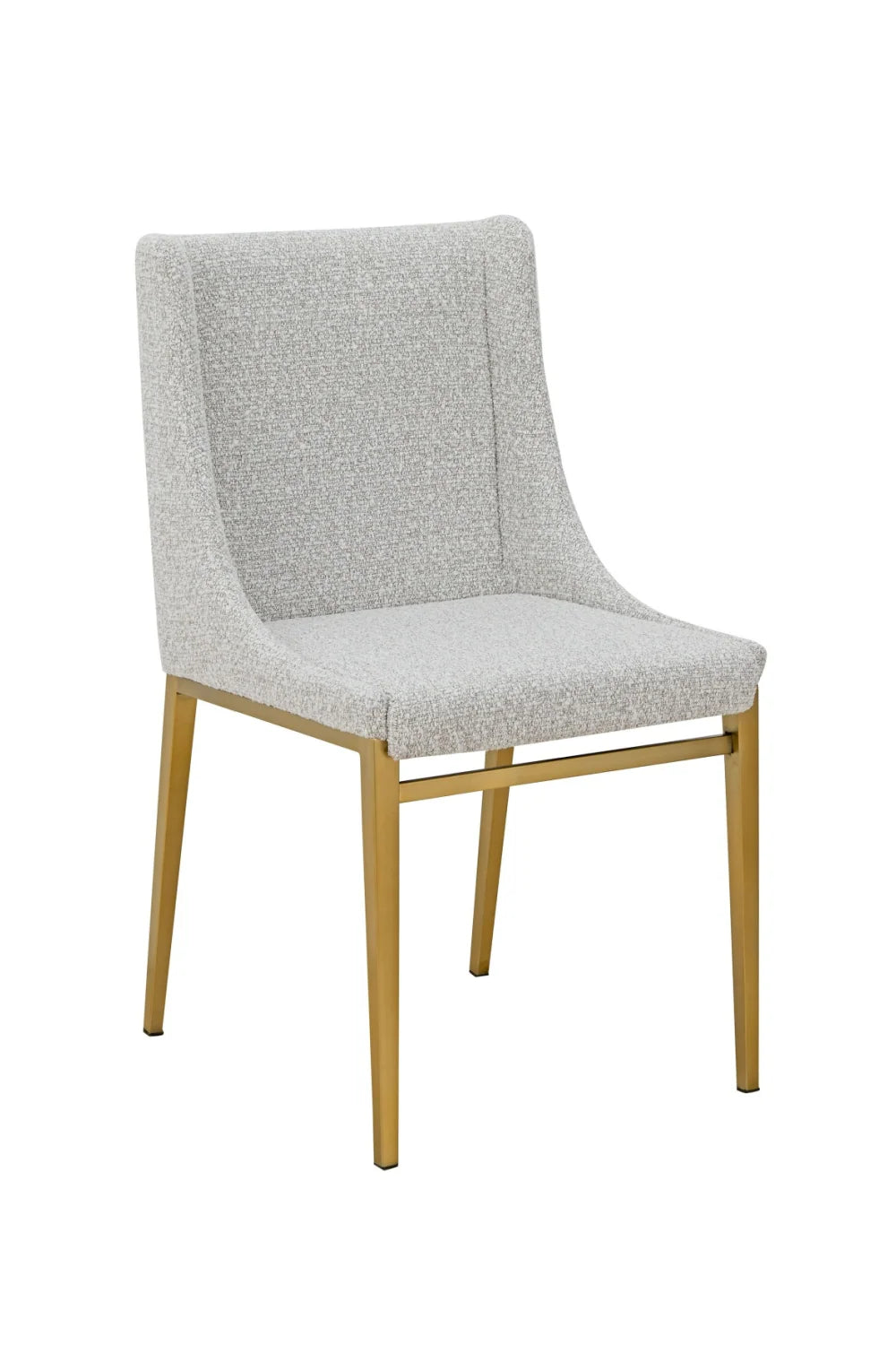 Luxury Sloped Arm Modern Dining Chair European Style for Villa