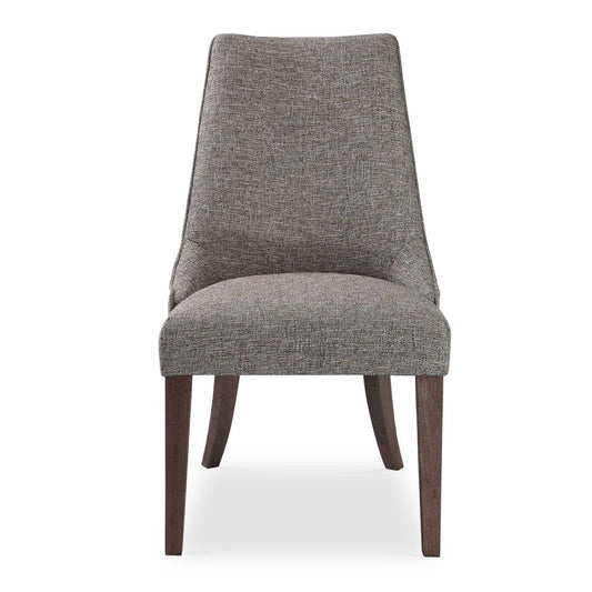 Luxury Slubbed Fabric Lounge Chair Modern Italian Style for Villa