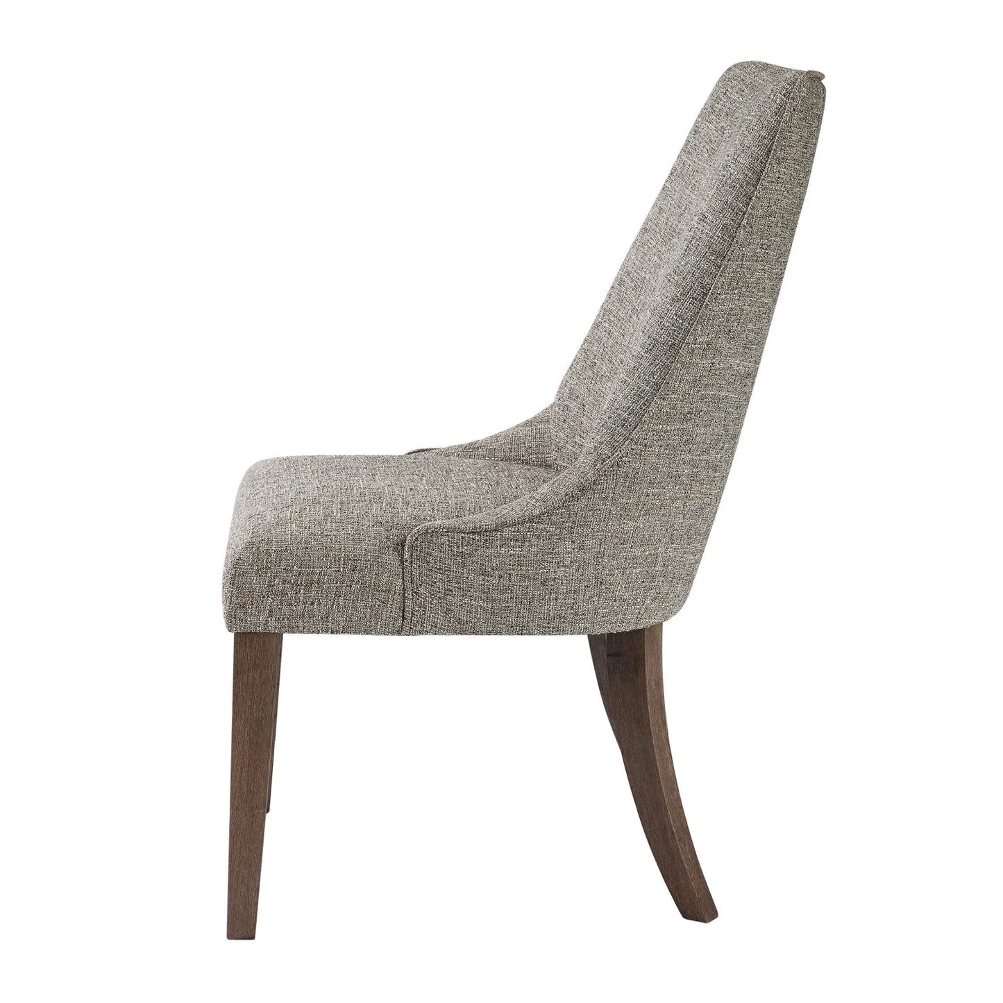 Luxury Slubbed Fabric Lounge Chair Modern Italian Style for Villa