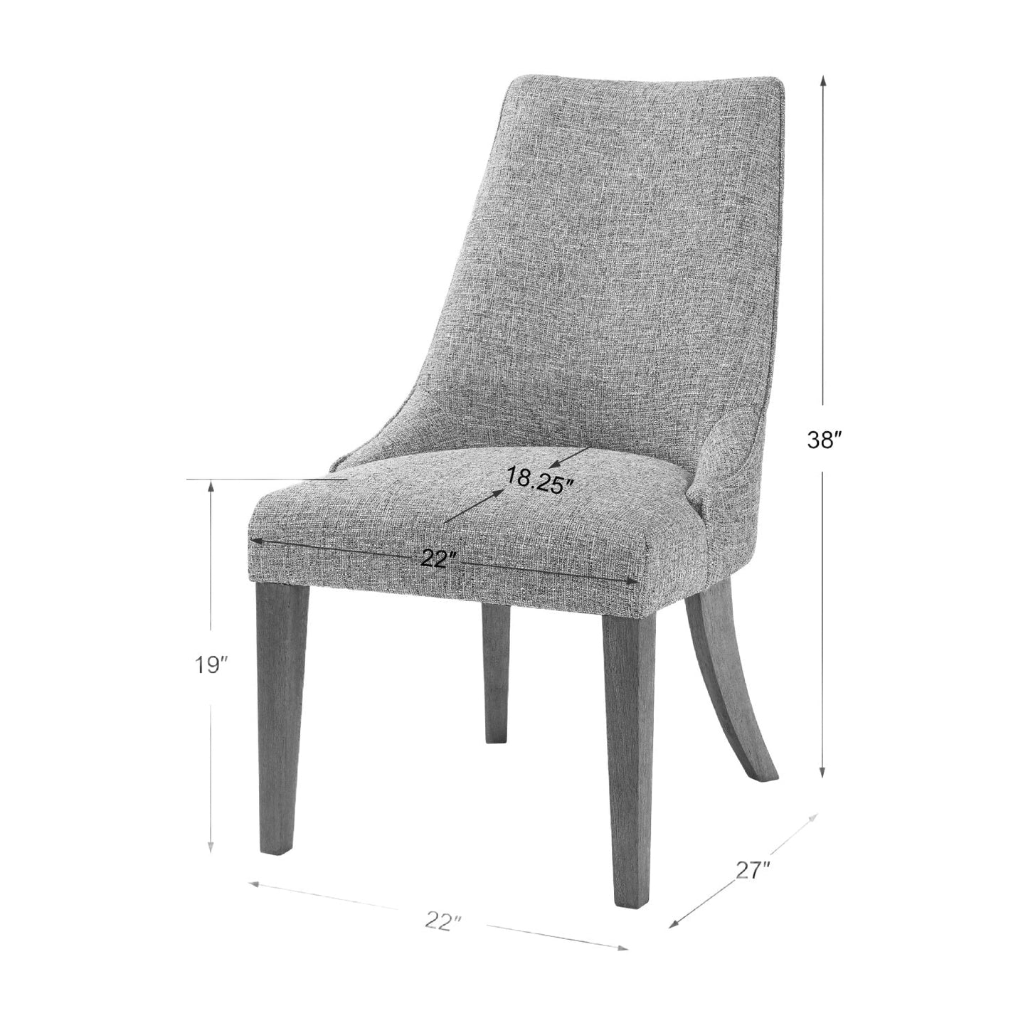 Luxury Slubbed Fabric Lounge Chair Modern Italian Style for Villa