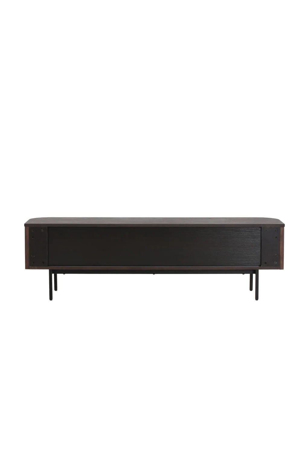 Luxury Smoked Ash TV Stand Modern Italian Style for Villa