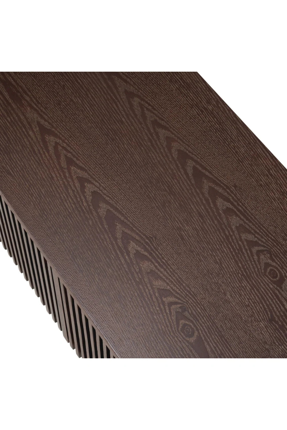 Luxury Smoked Ash TV Stand Modern Italian Style for Villa