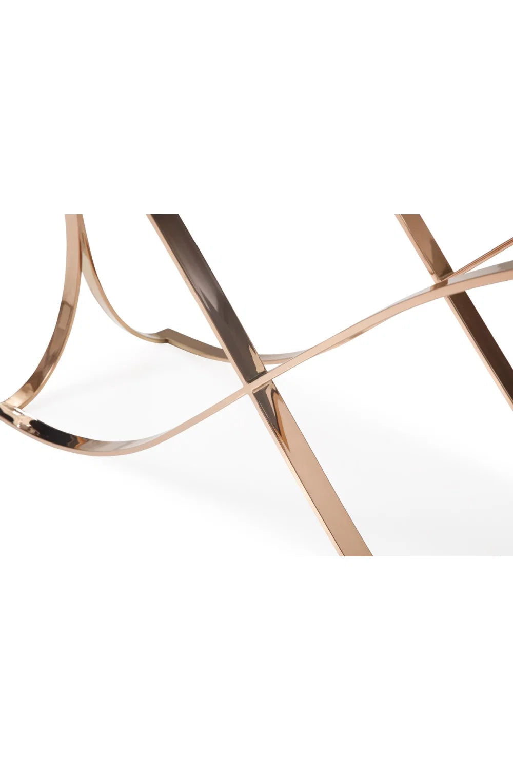 Luxury Smoked Glass Console Table Modern Italian Style for Villa