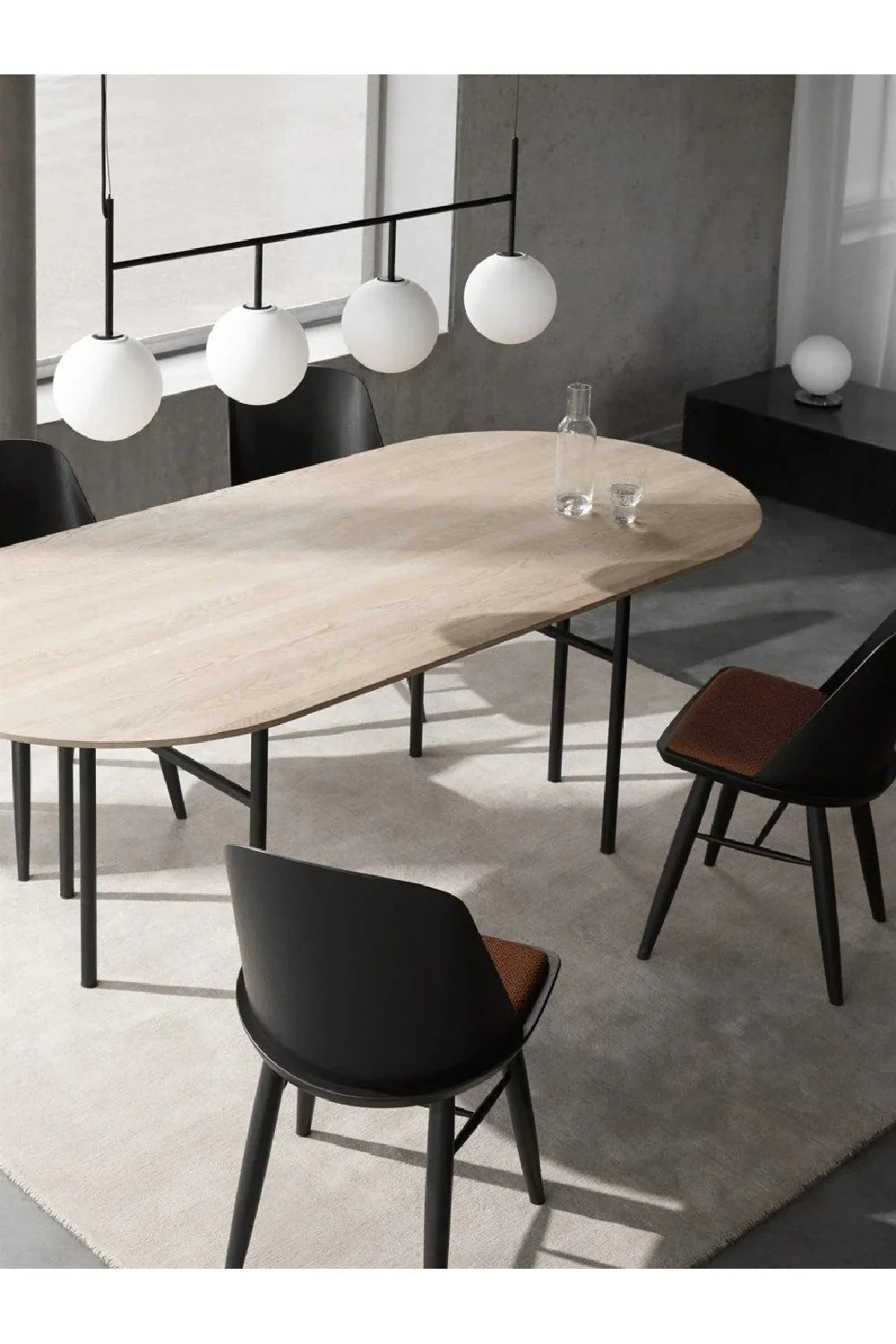 Luxury Snaregade Oval Dining Table Modern Italian Style for Villa