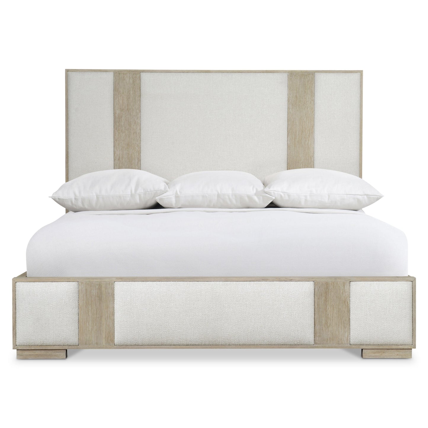 Luxury Solaria Fabric Panel Bed Modern Italian Style for Villa