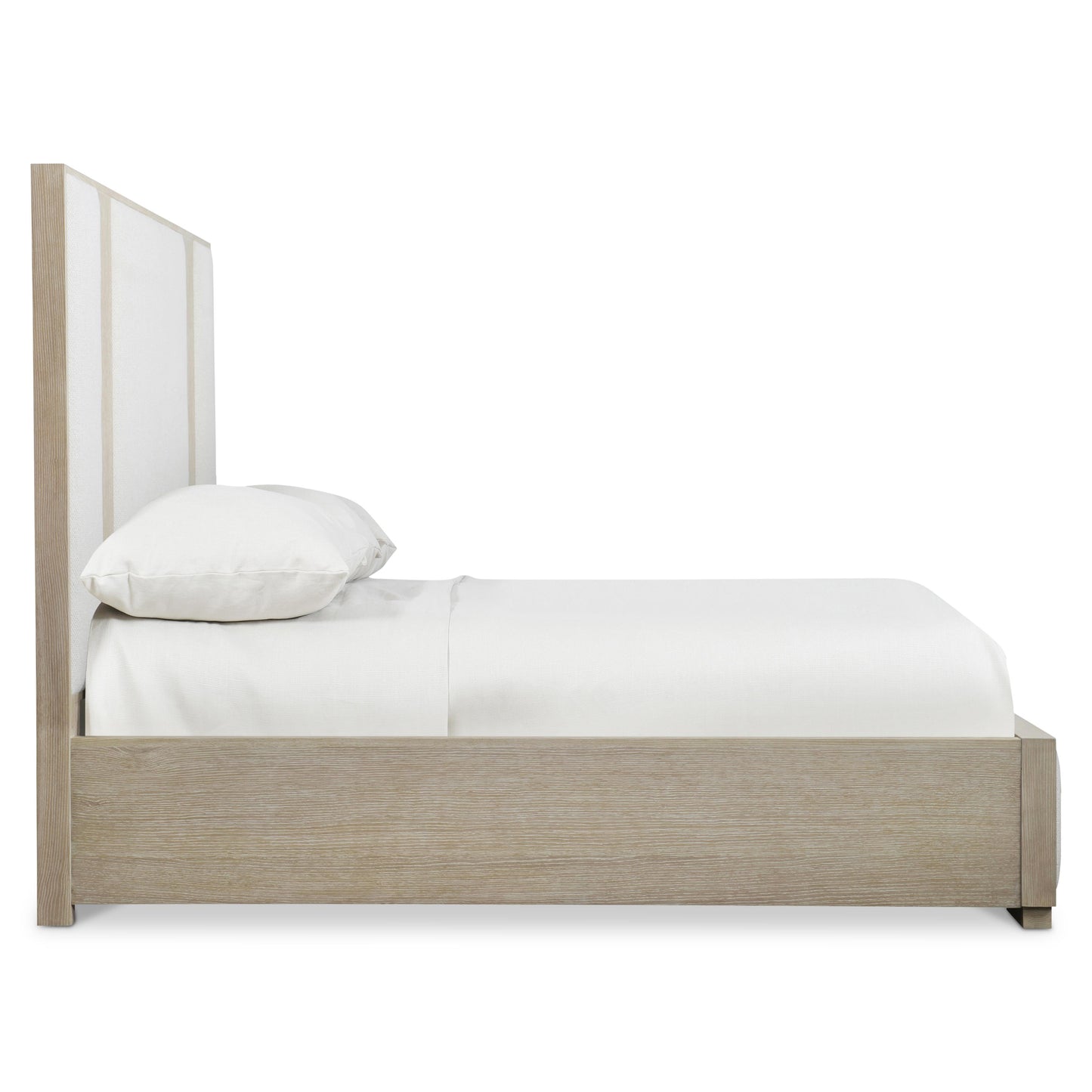 Luxury Solaria Fabric Panel Bed Modern Italian Style for Villa