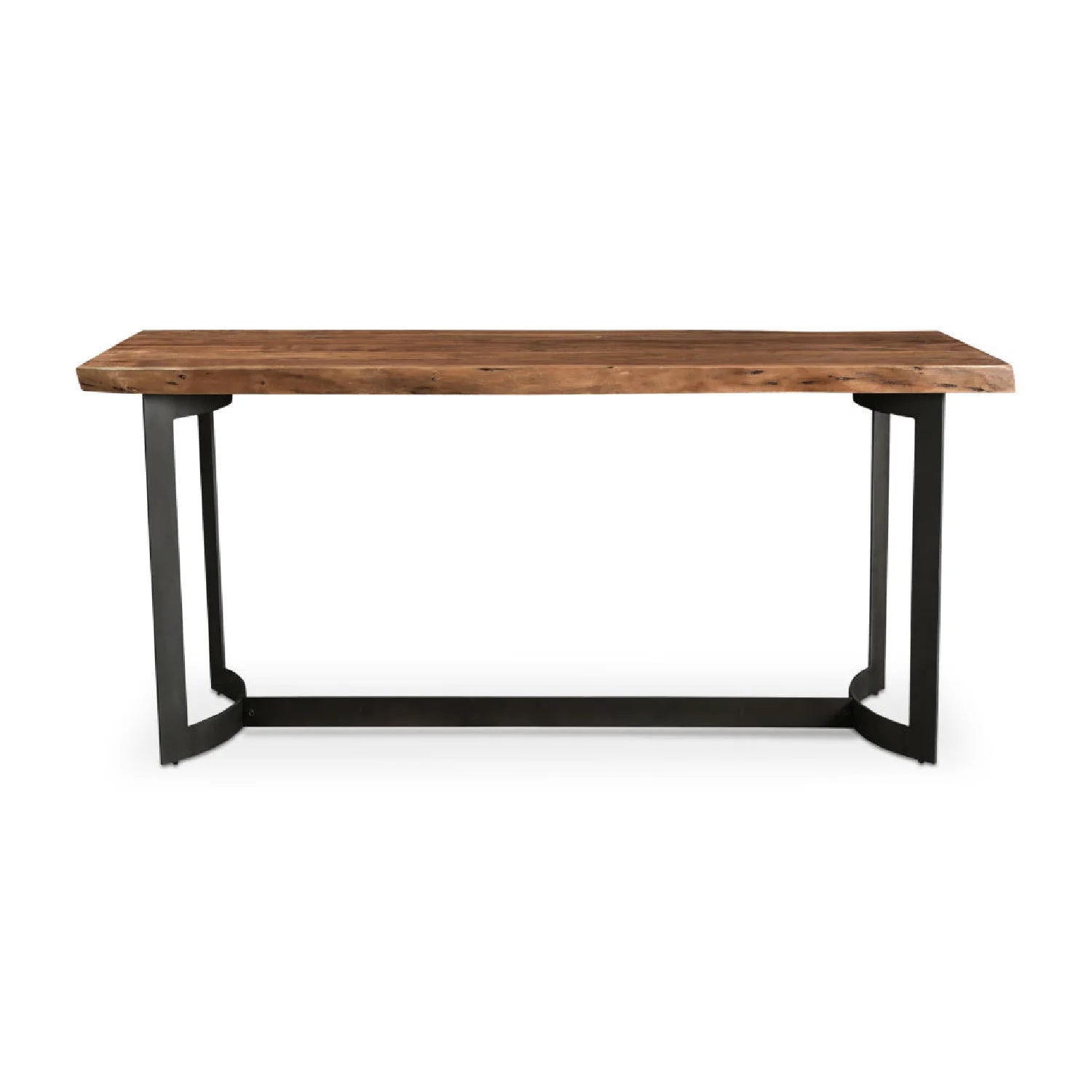 Luxury Solid Acacia Wood Counter Table Modern Italian Style for Villa