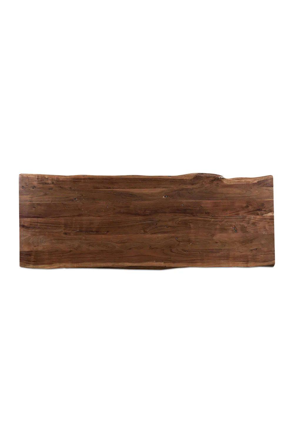Luxury Solid Acacia Wood Counter Table Modern Italian Style for Villa