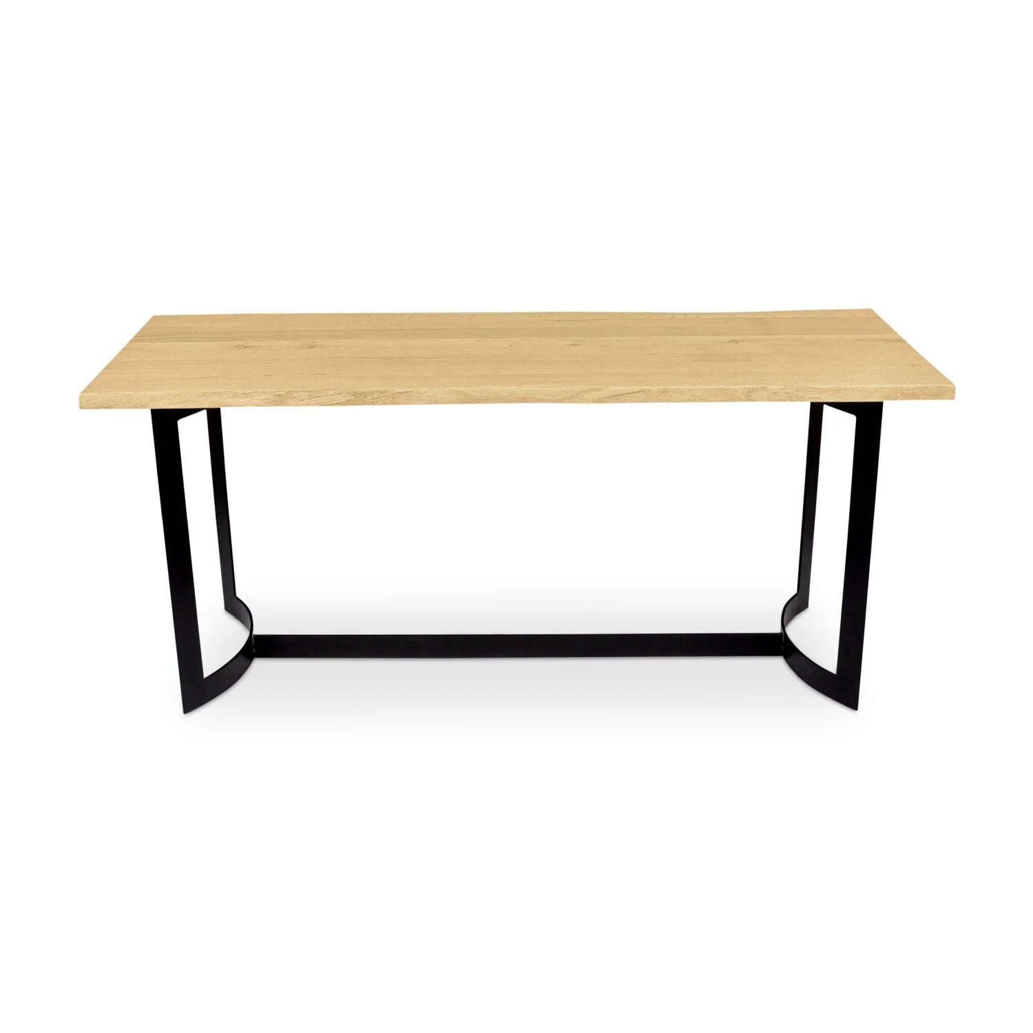 Luxury Solid Acacia Wood Counter Table Modern Italian Style for Villa