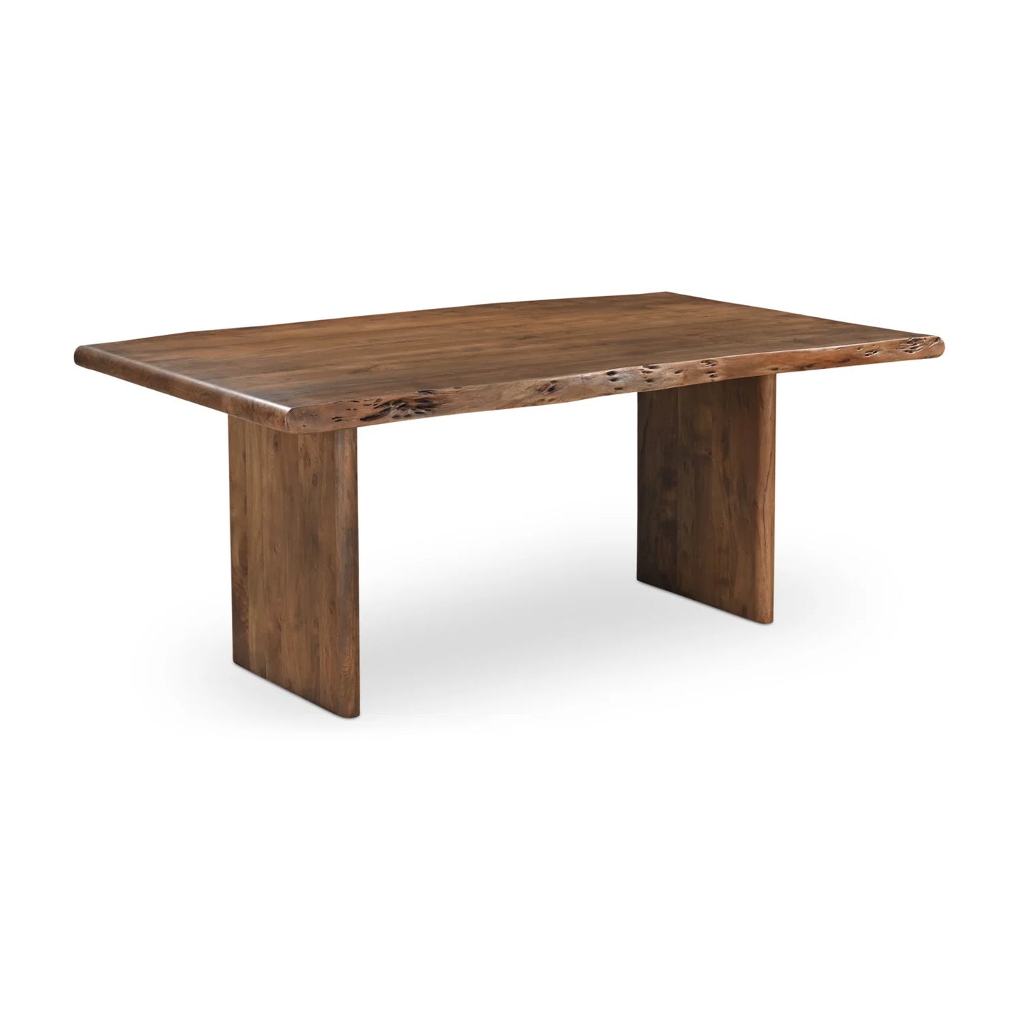 Luxury Solid Acacia Wood Dining Table Modern Italian Style for Villa