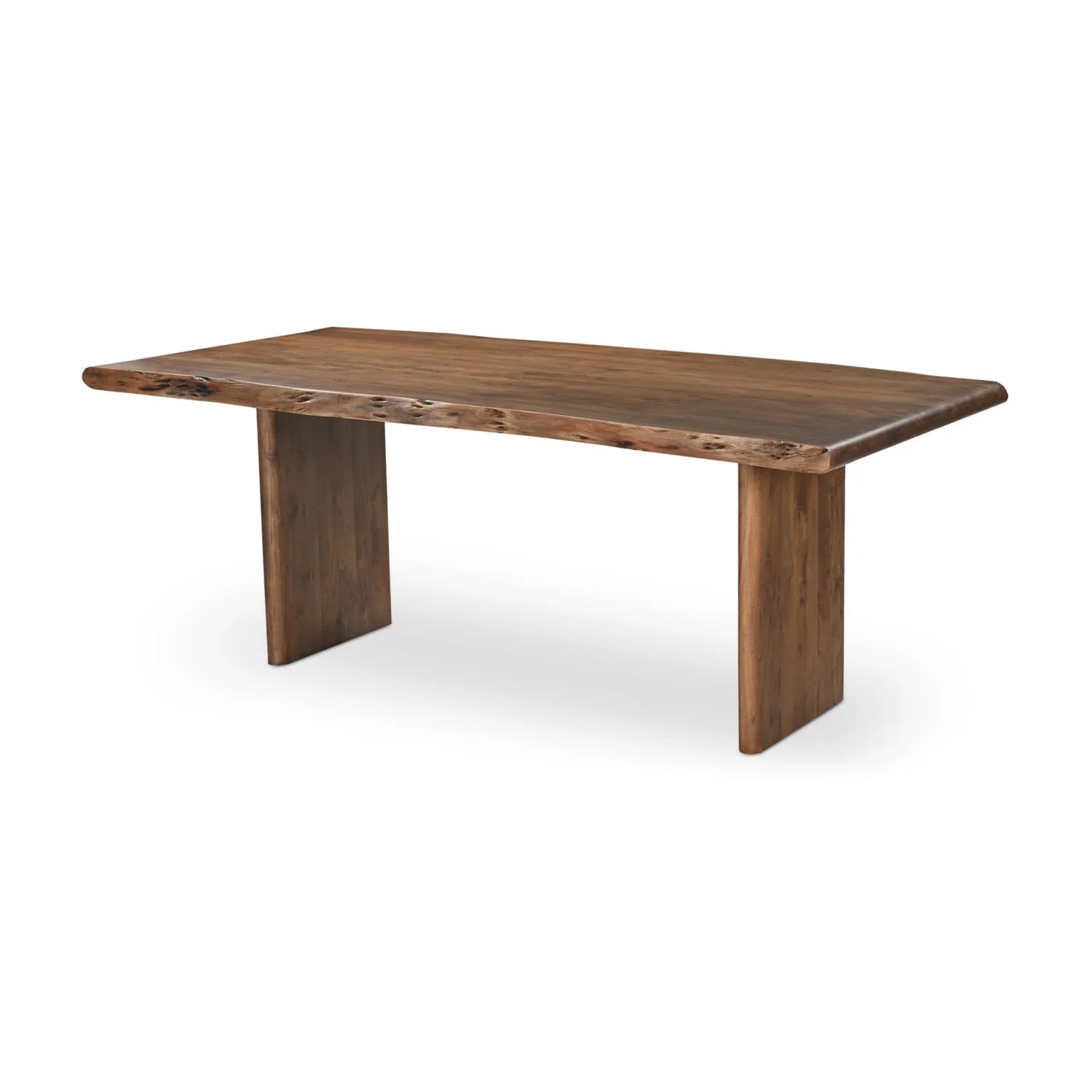 Luxury Solid Acacia Wood Dining Table Modern Italian Style for Villa
