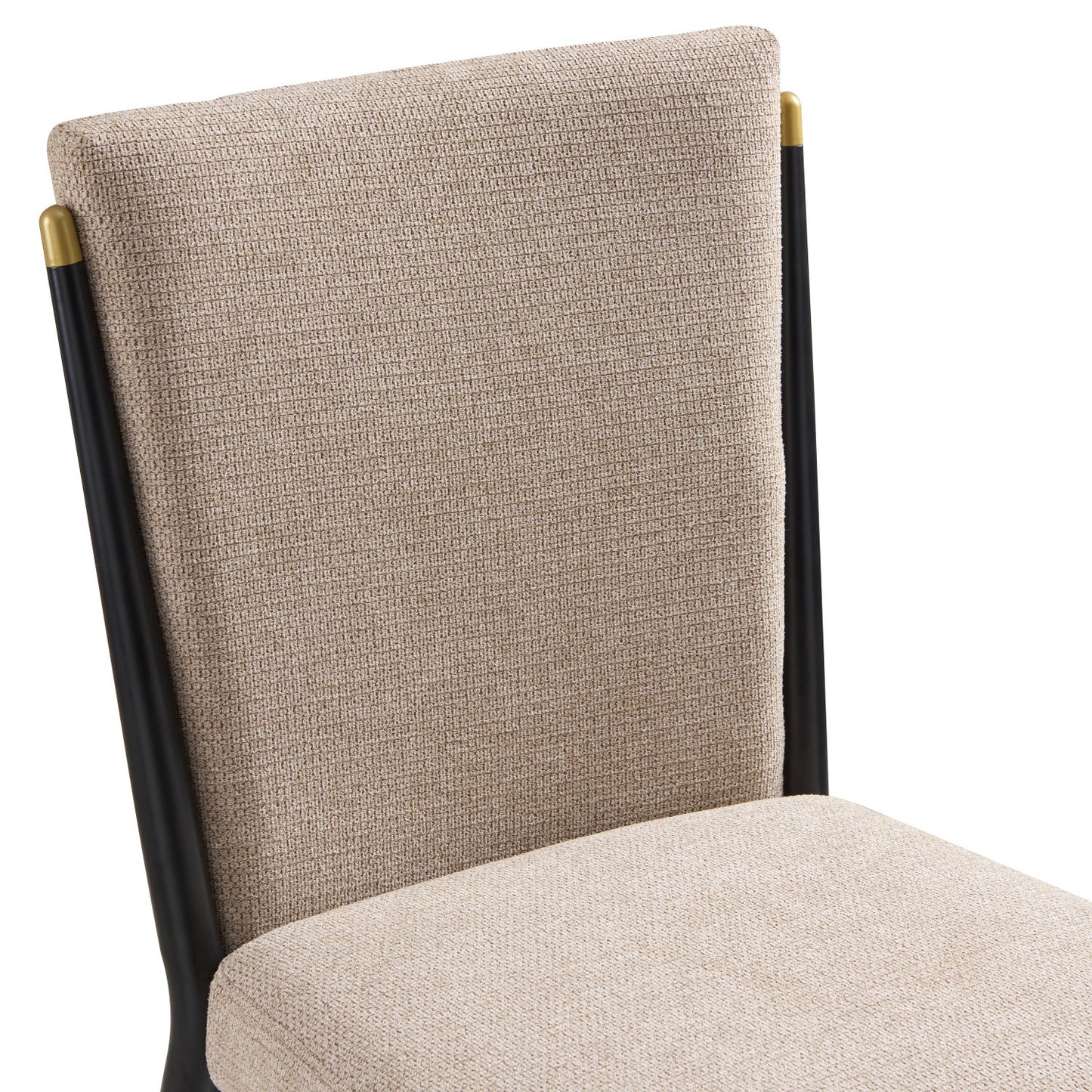 Luxury Solid Back Modern Dining Side Chairs European Style for Villa