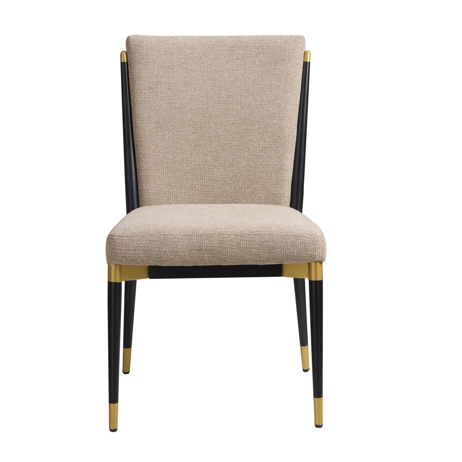 Luxury Solid Back Modern Dining Side Chairs European Style for Villa
