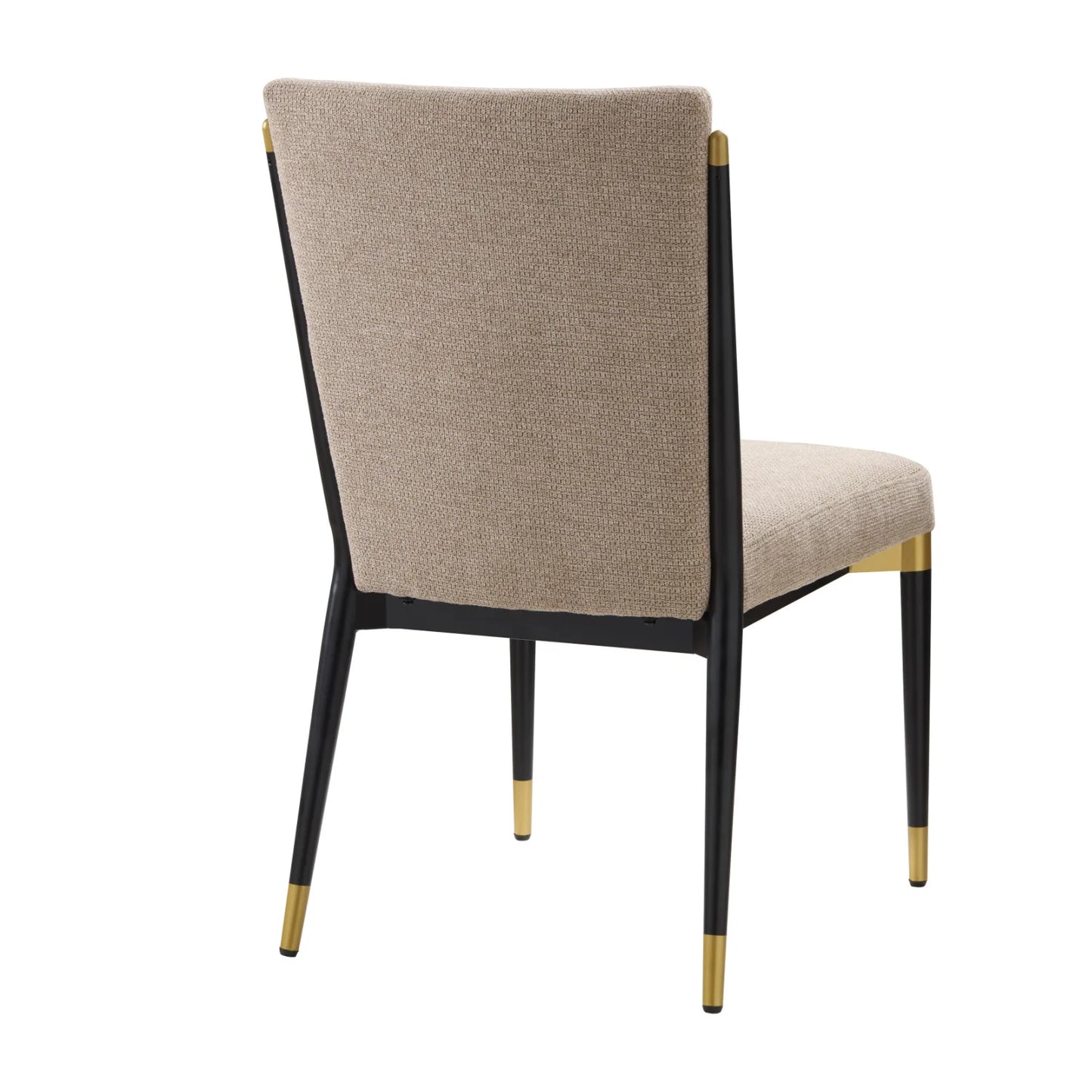 Luxury Solid Back Modern Dining Side Chairs European Style for Villa