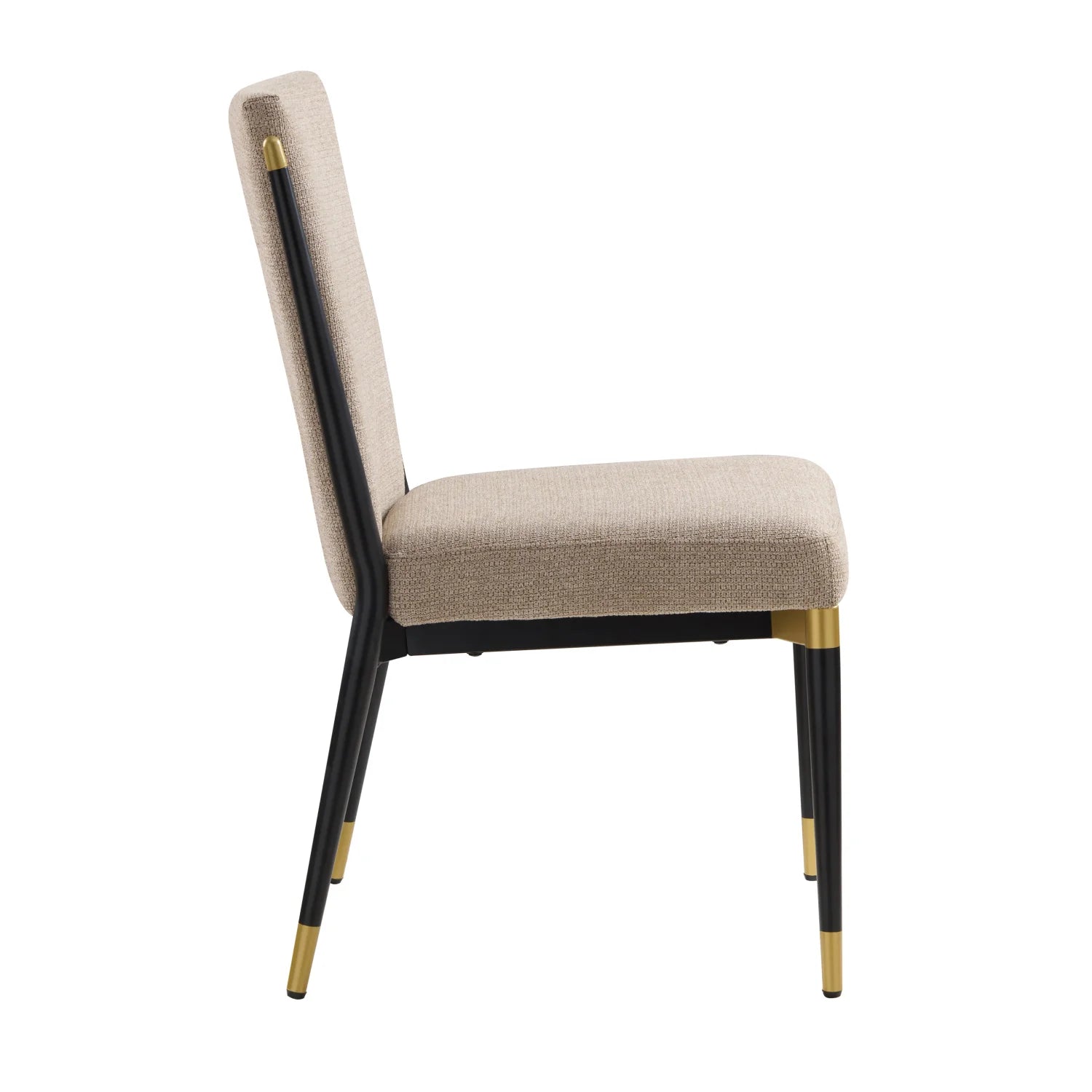 Luxury Solid Back Modern Dining Side Chairs European Style for Villa