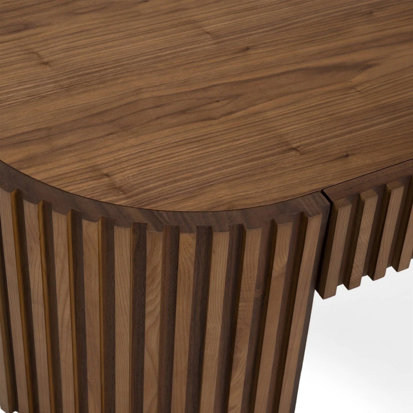 Luxury Solid Eucalyptus 1-Drawer Coffee Table Modern Italian Style for Villa