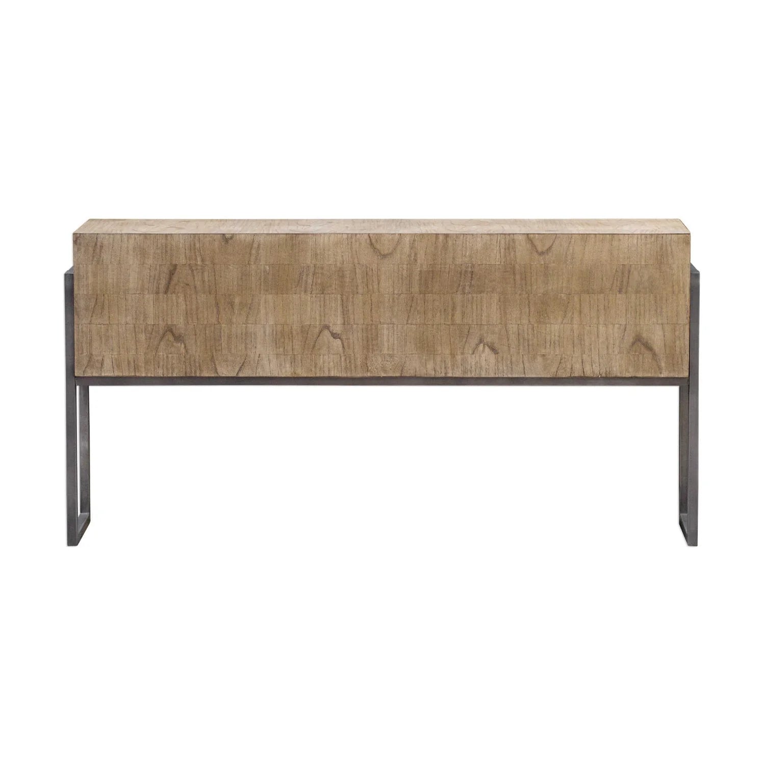 Luxury Solid Mahogany Console Table Modern Italian Style for Villa