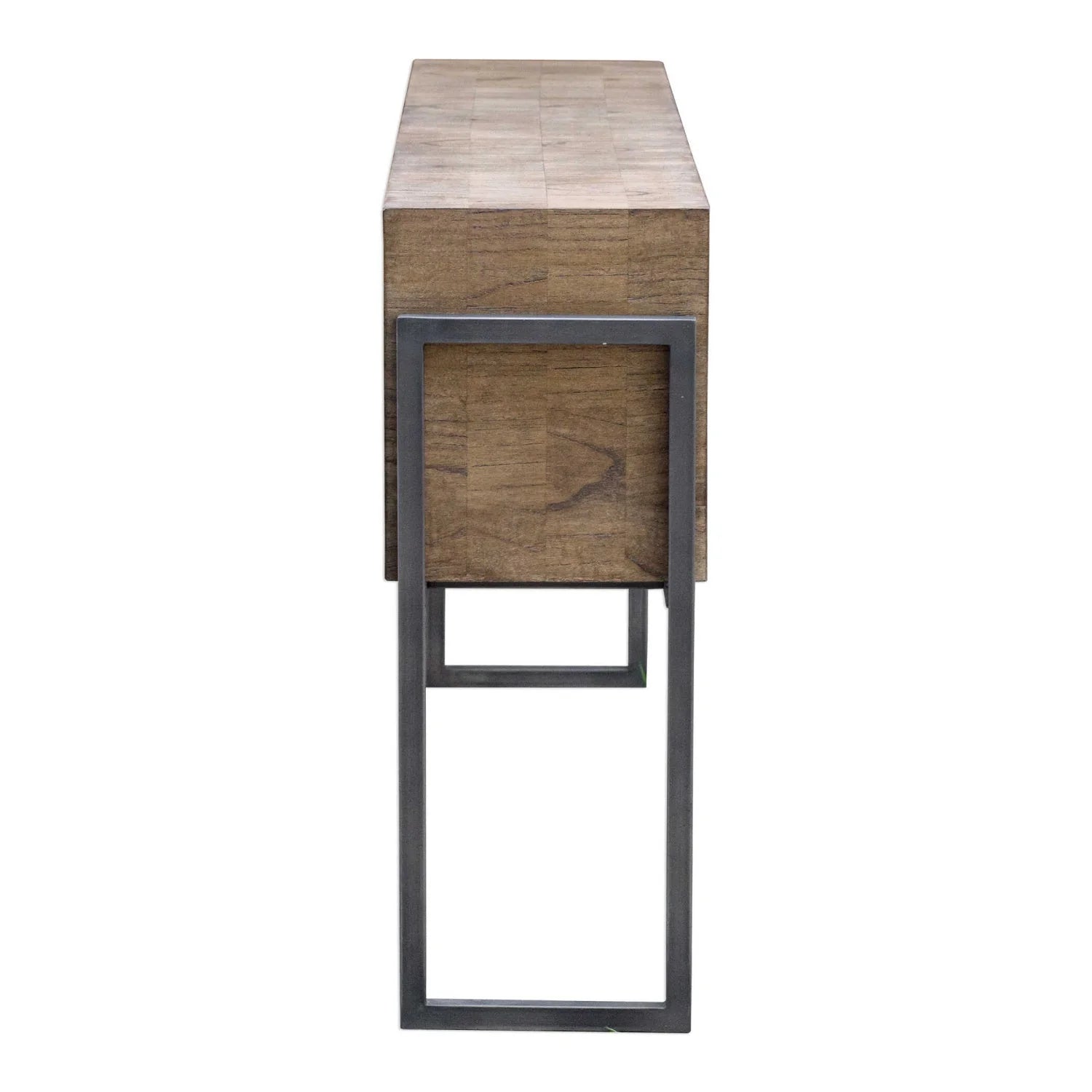 Luxury Solid Mahogany Console Table Modern Italian Style for Villa
