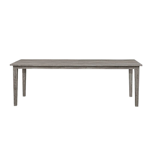 Luxury Solid Mahogany Dining Table Modern Italian Style for Villa