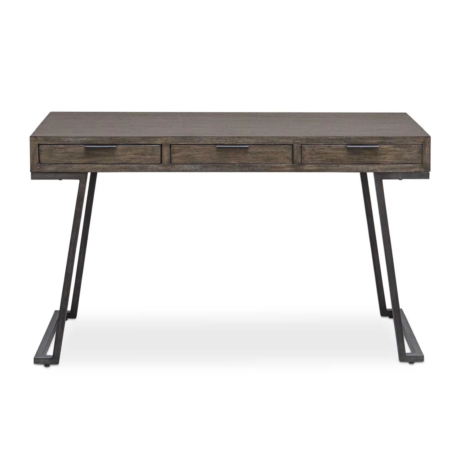 Luxury Solid Mango Wood 3-Drawer Modern Desk European Style for Villa