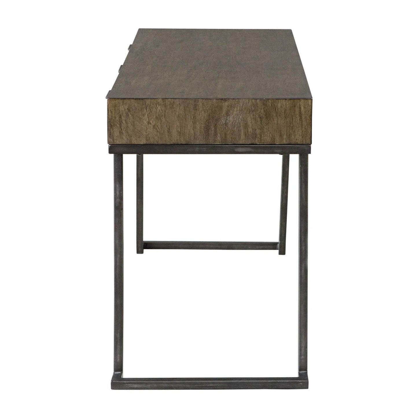 Luxury Solid Mango Wood 3-Drawer Modern Desk European Style for Villa