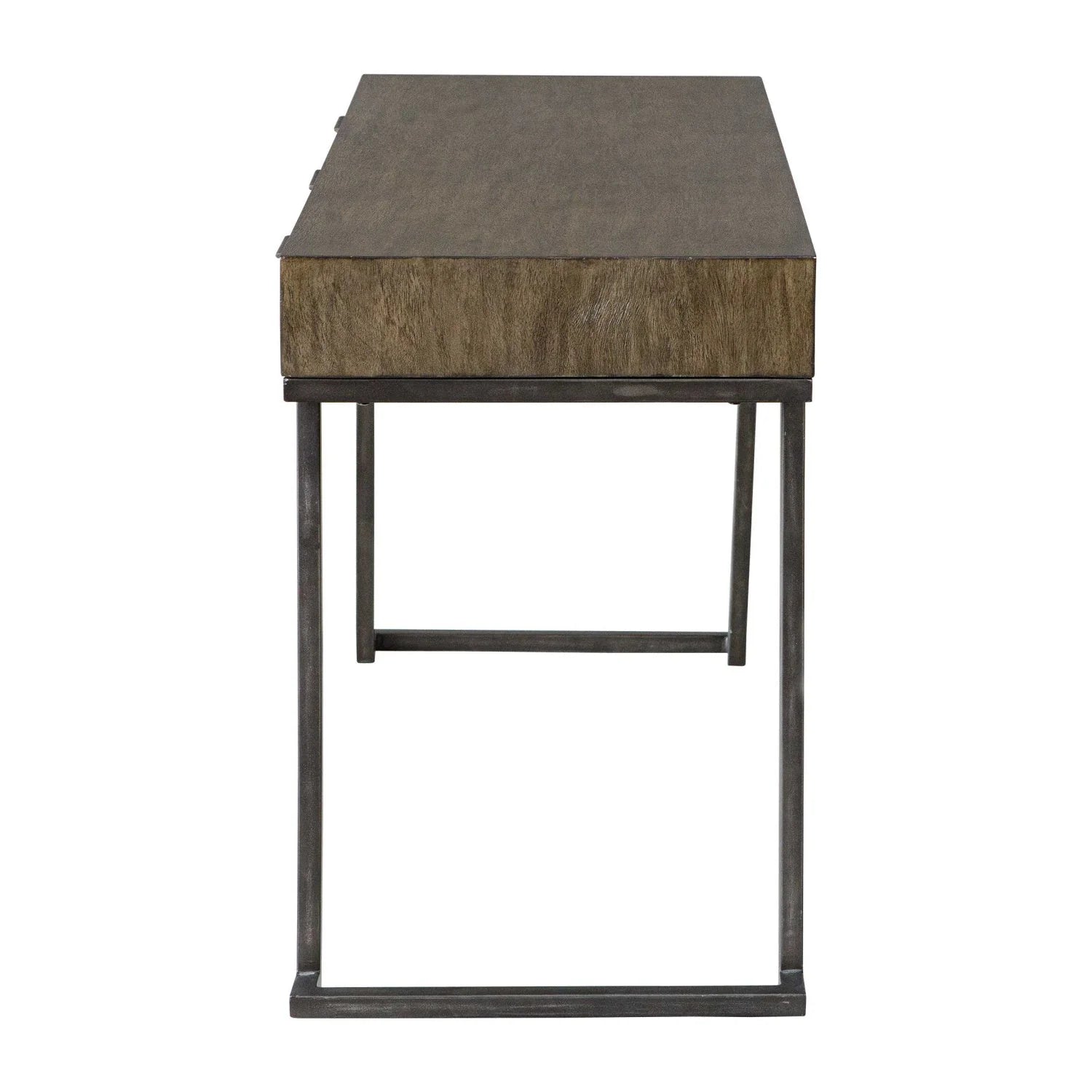 Luxury Solid Mango Wood 3-Drawer Modern Desk European Style for Villa