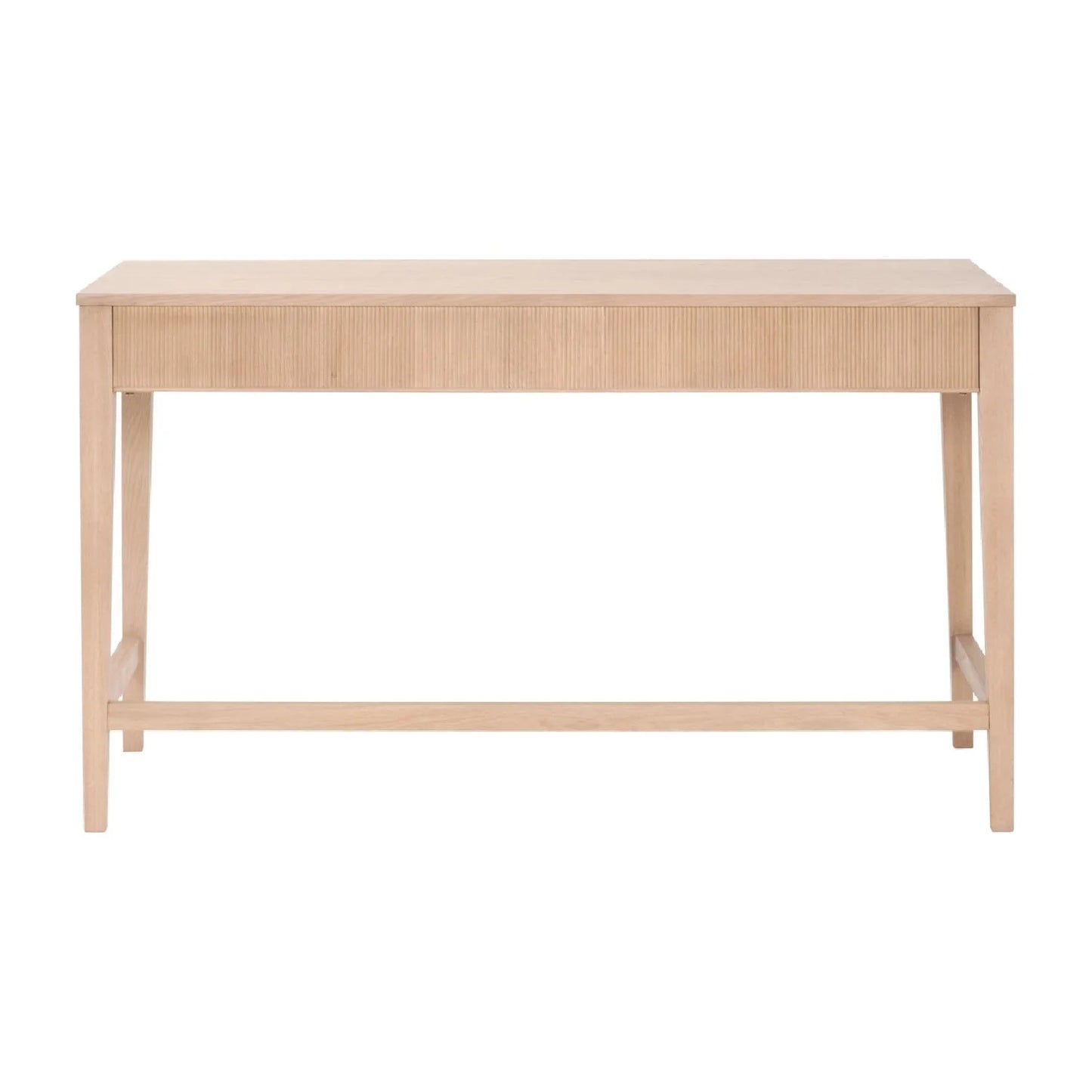 Luxury Solid Oak 3-Drawer Modern Desk European Style for Villa