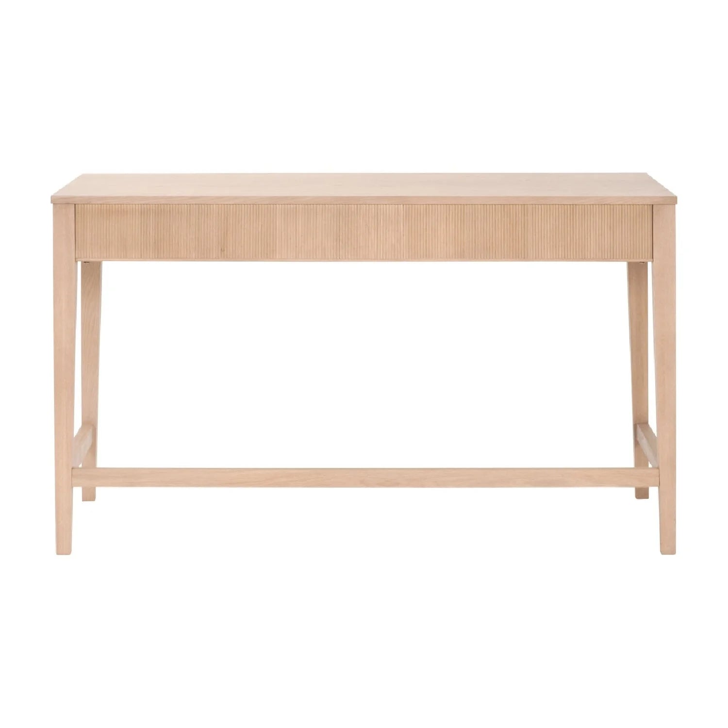 Luxury Solid Oak 3-Drawer Modern Desk European Style for Villa