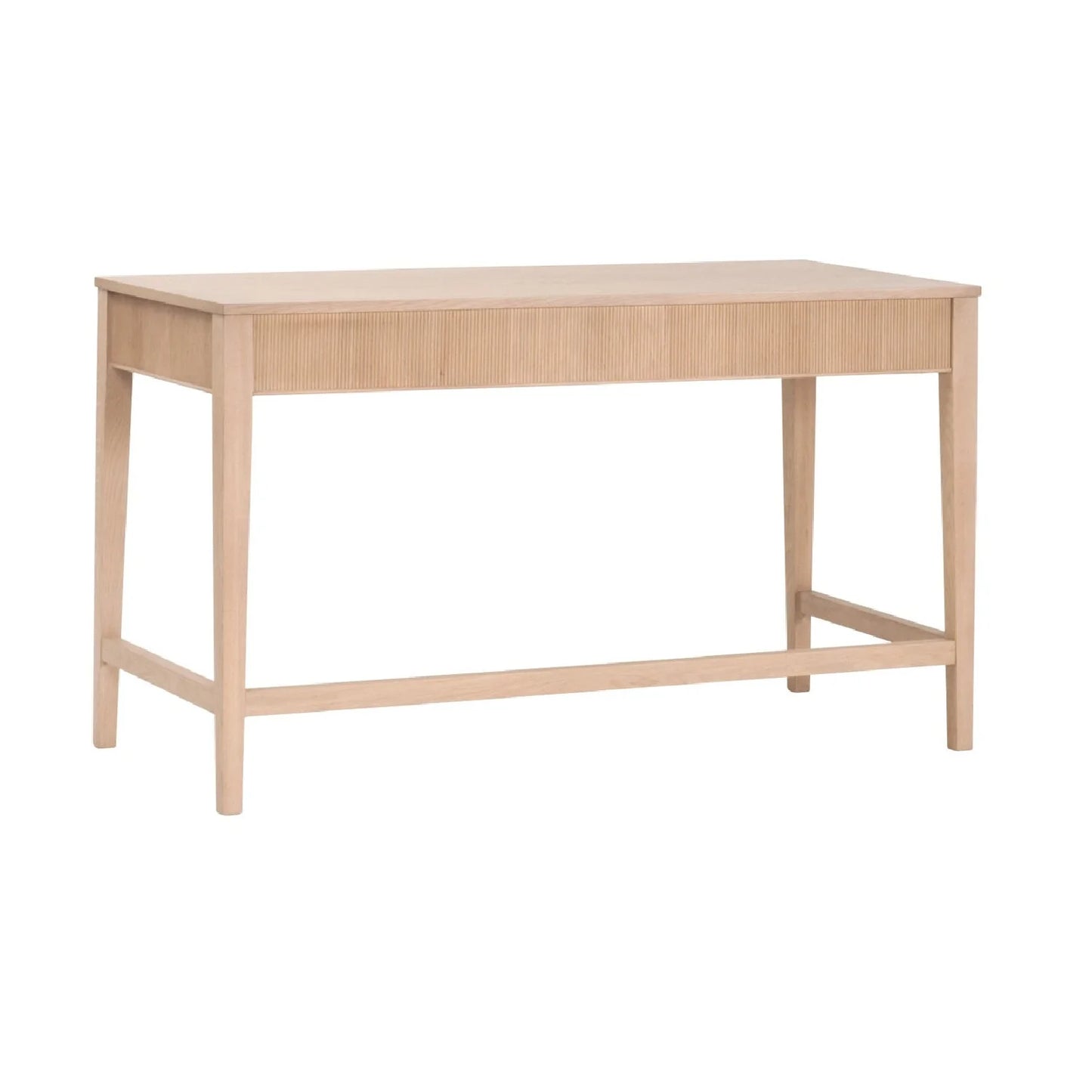 Luxury Solid Oak 3-Drawer Modern Desk European Style for Villa