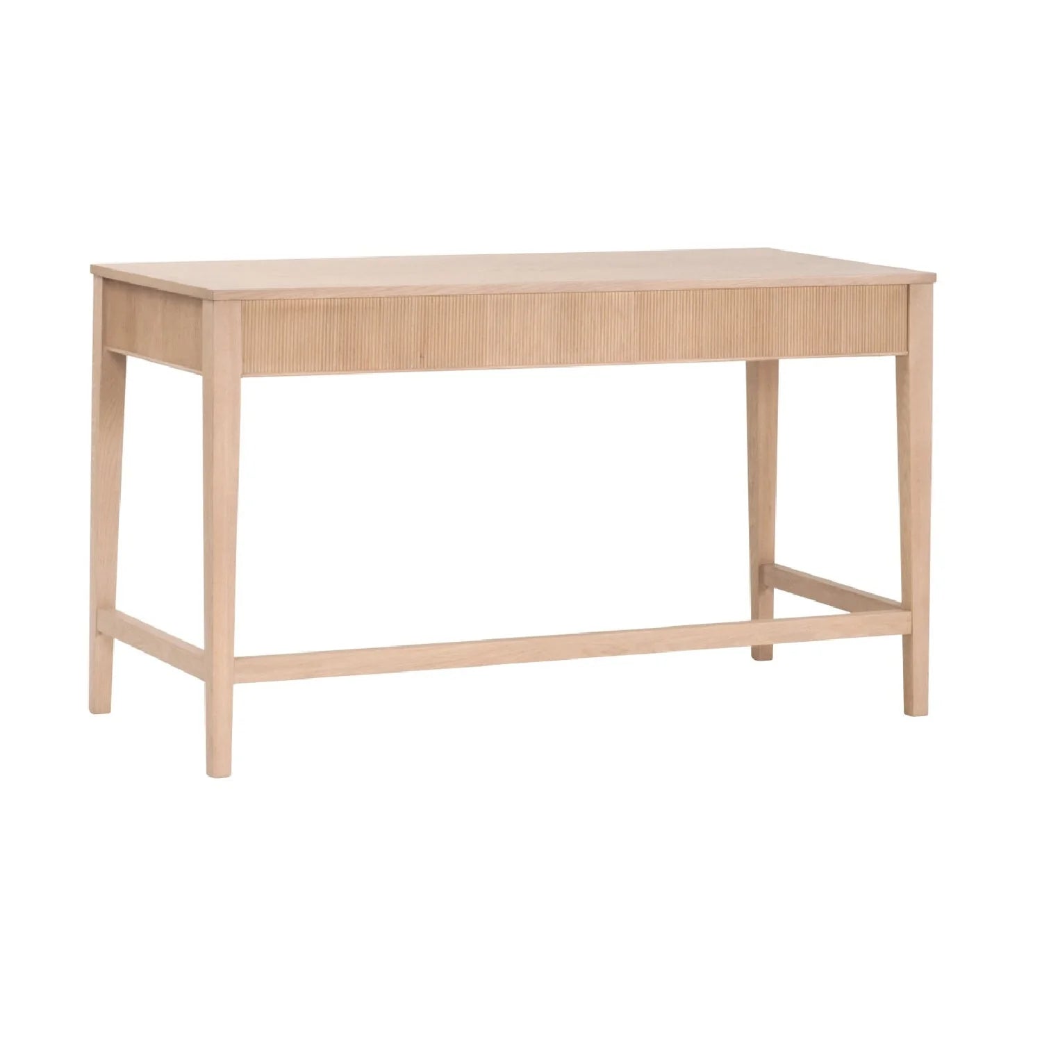 Luxury Solid Oak 3-Drawer Modern Desk European Style for Villa