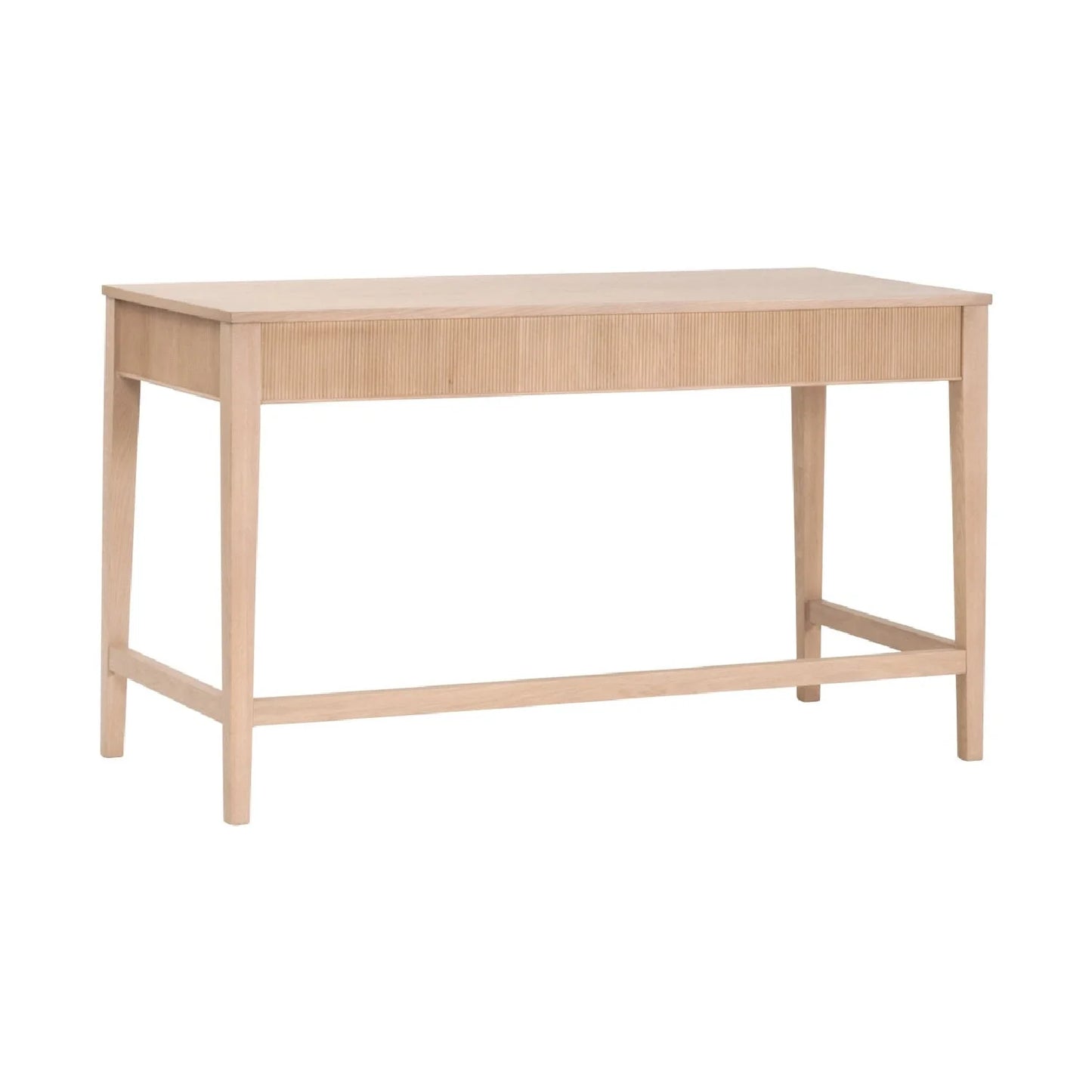 Luxury Solid Oak 3-Drawer Modern Desk European Style for Villa