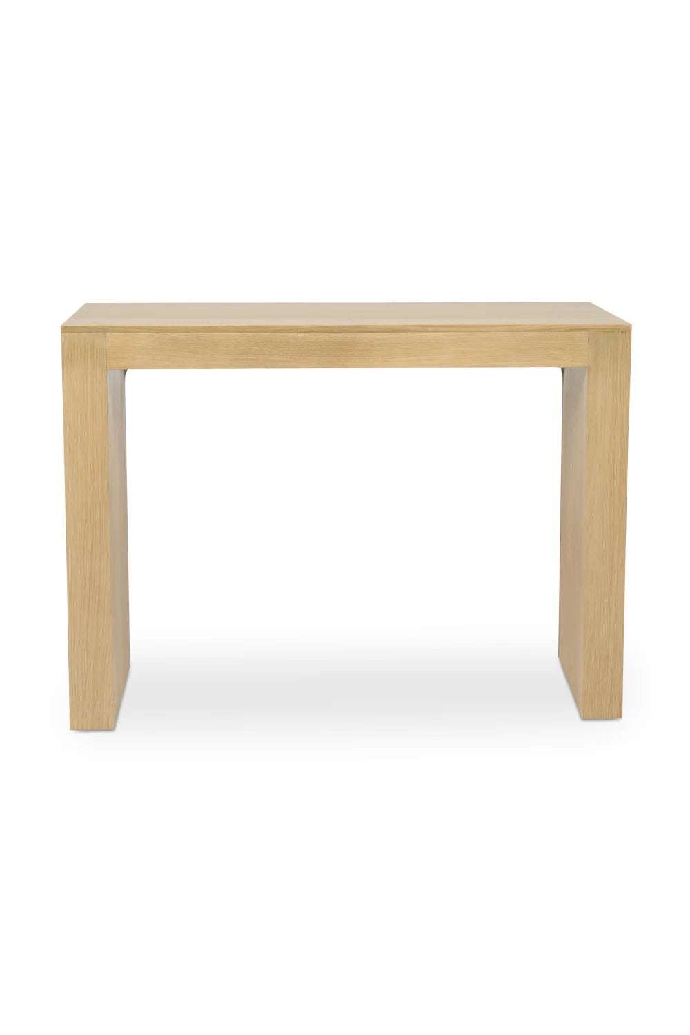 Luxury Solid Oak Arched Console Table Modern Italian Style for Villa