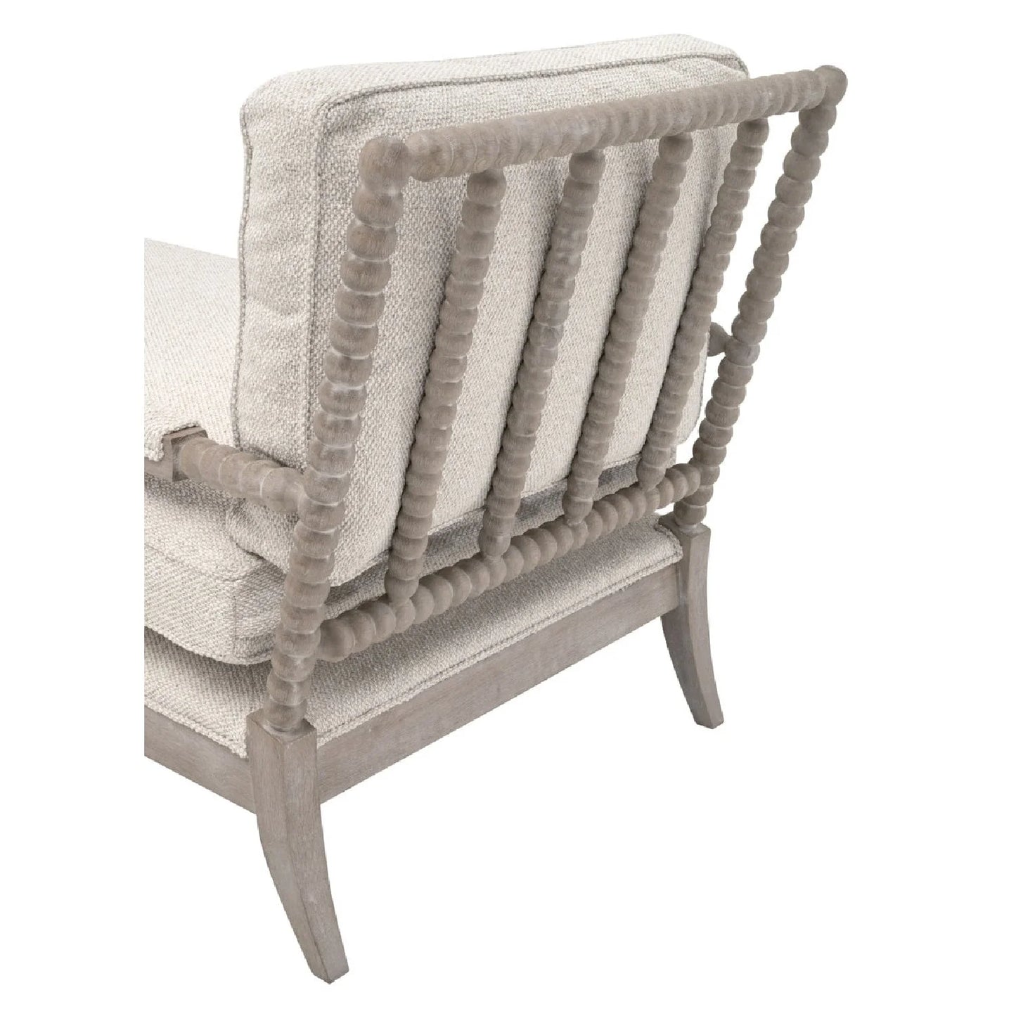 Luxury Solid Oak Chaise Lounge Modern Italian Style for Villa