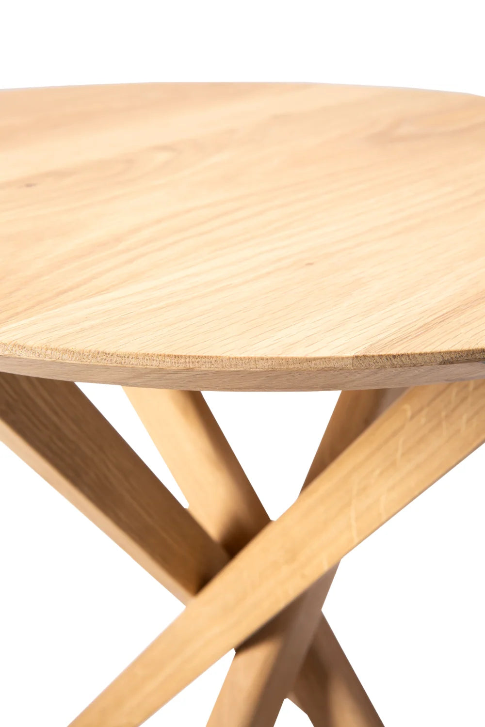 Luxury Solid Oak Coffee Table Modern Italian Style for Villa