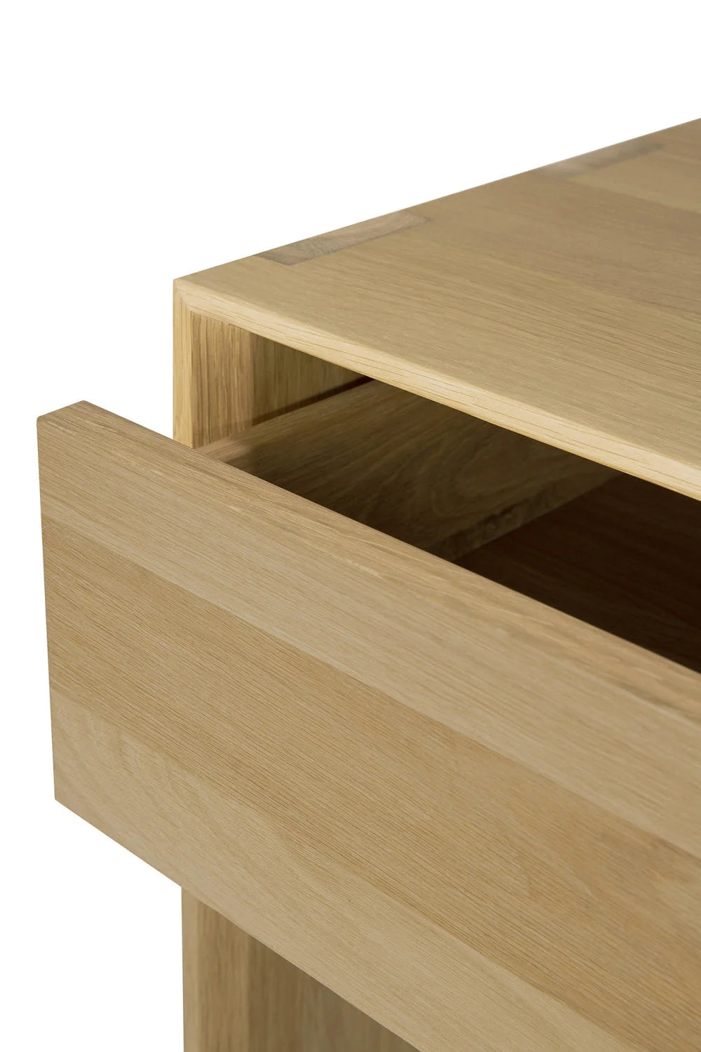 Luxury Solid Oak Console Table Modern Italian Style for Villa
