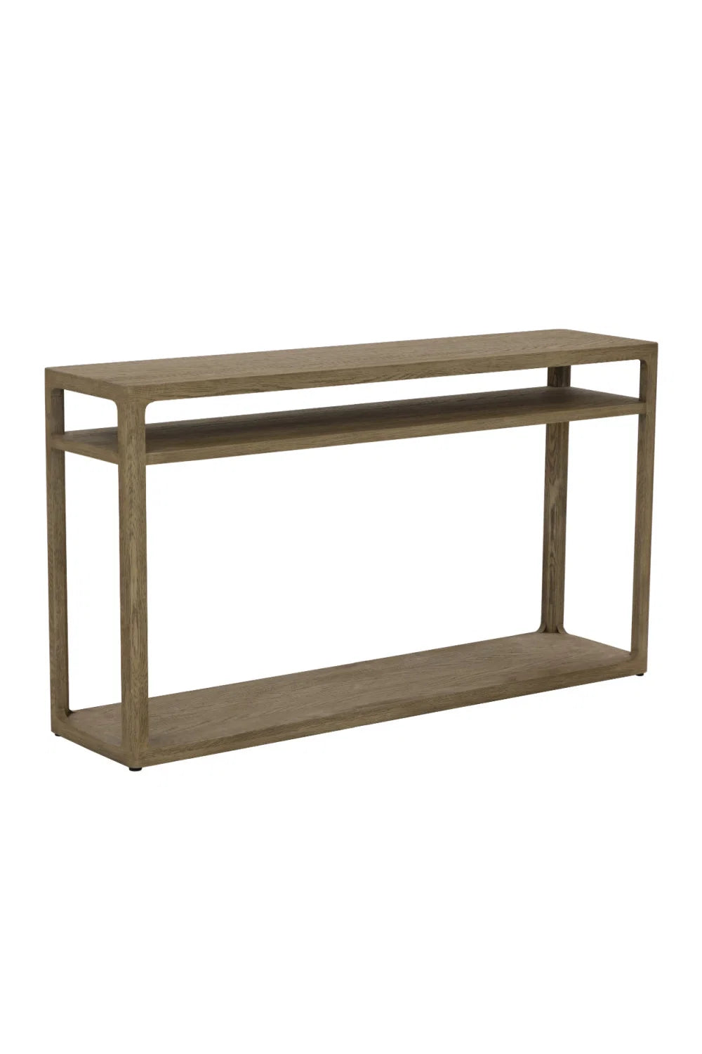 Luxury Solid Oak Console Table Modern Italian Style for Villa