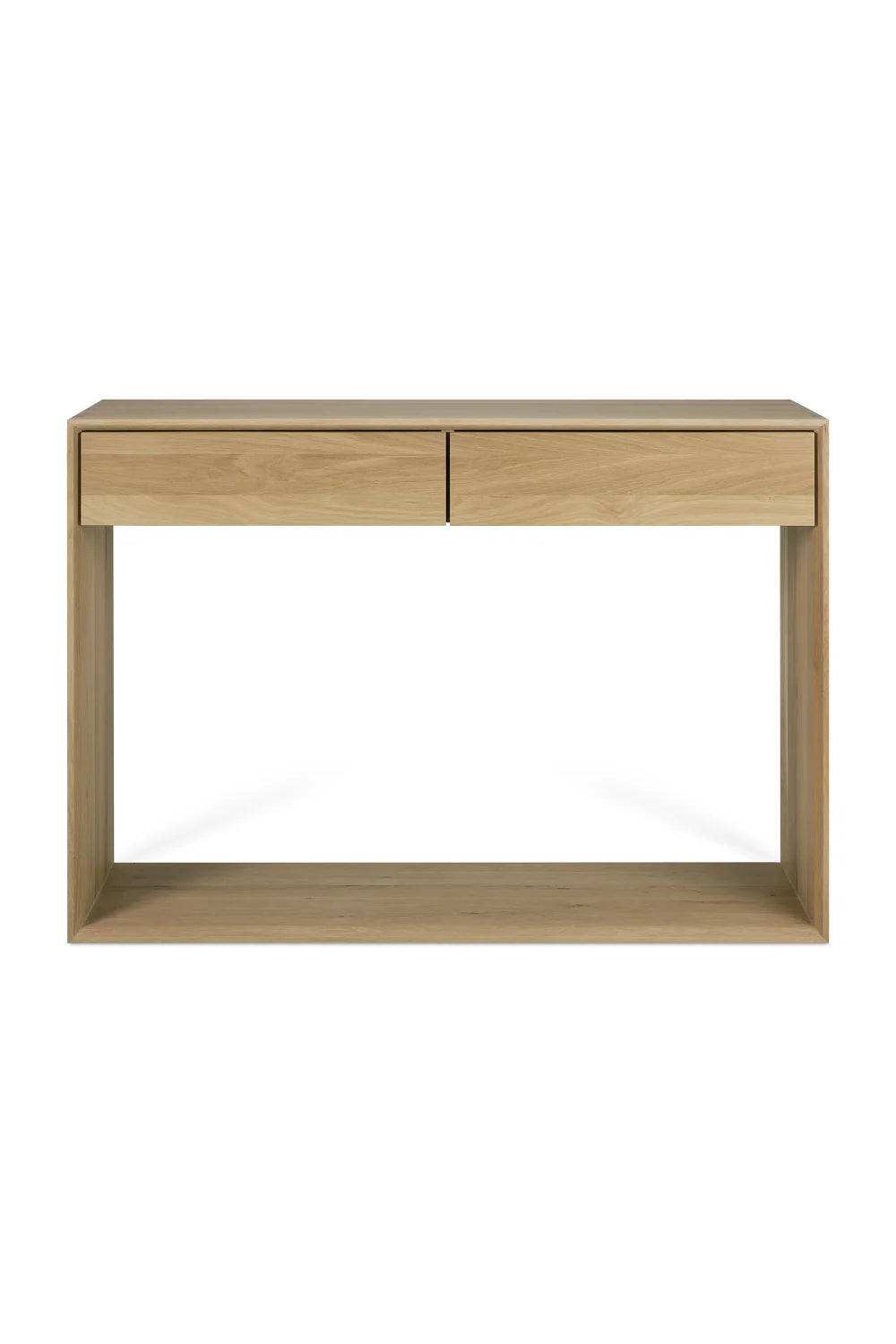 Luxury Solid Oak Console Table Modern Italian Style for Villa