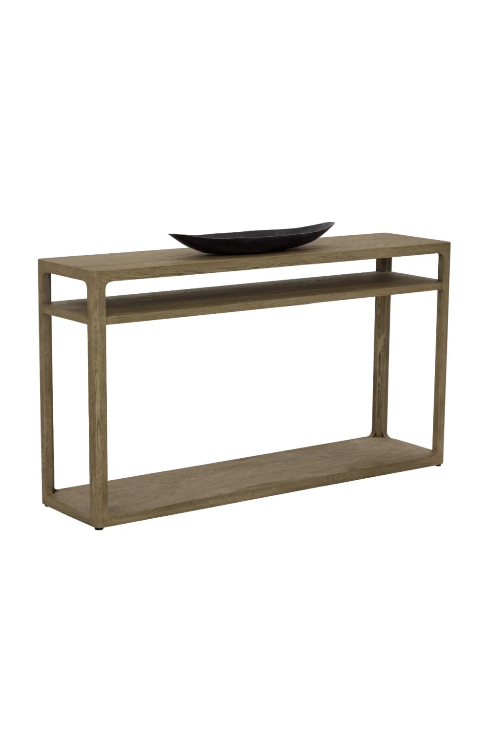 Luxury Solid Oak Console Table Modern Italian Style for Villa