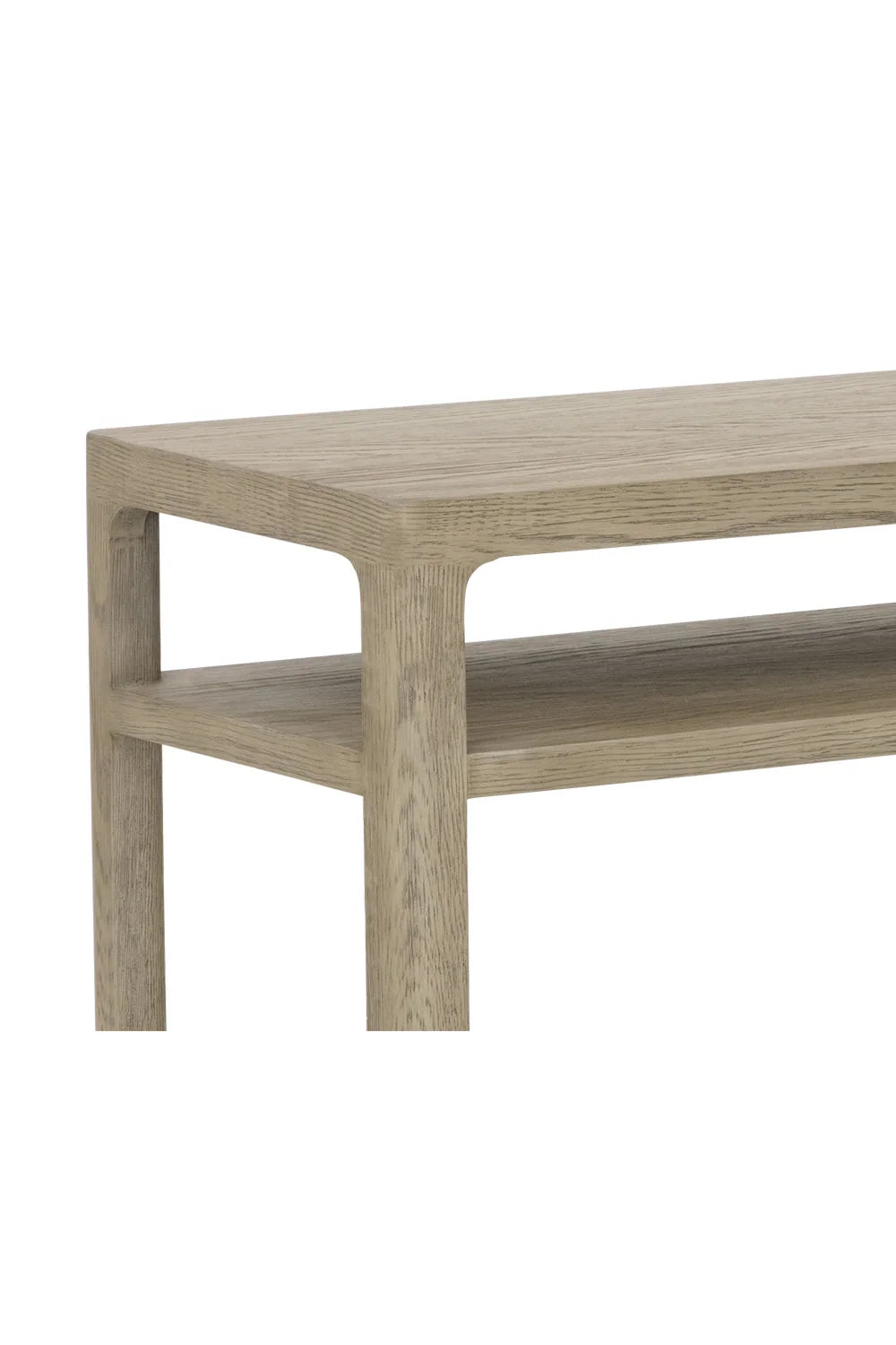 Luxury Solid Oak Console Table Modern Italian Style for Villa