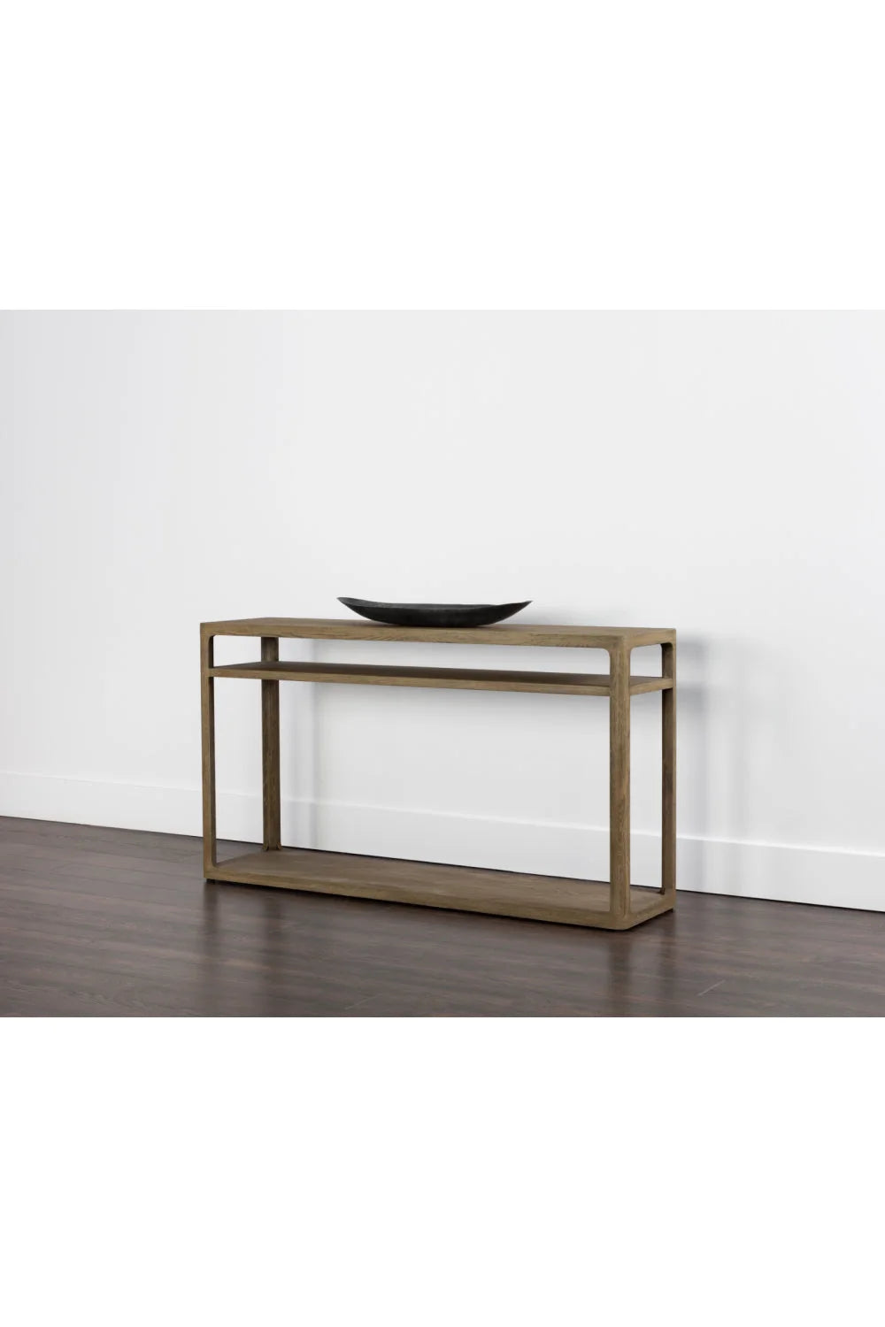 Luxury Solid Oak Console Table Modern Italian Style for Villa