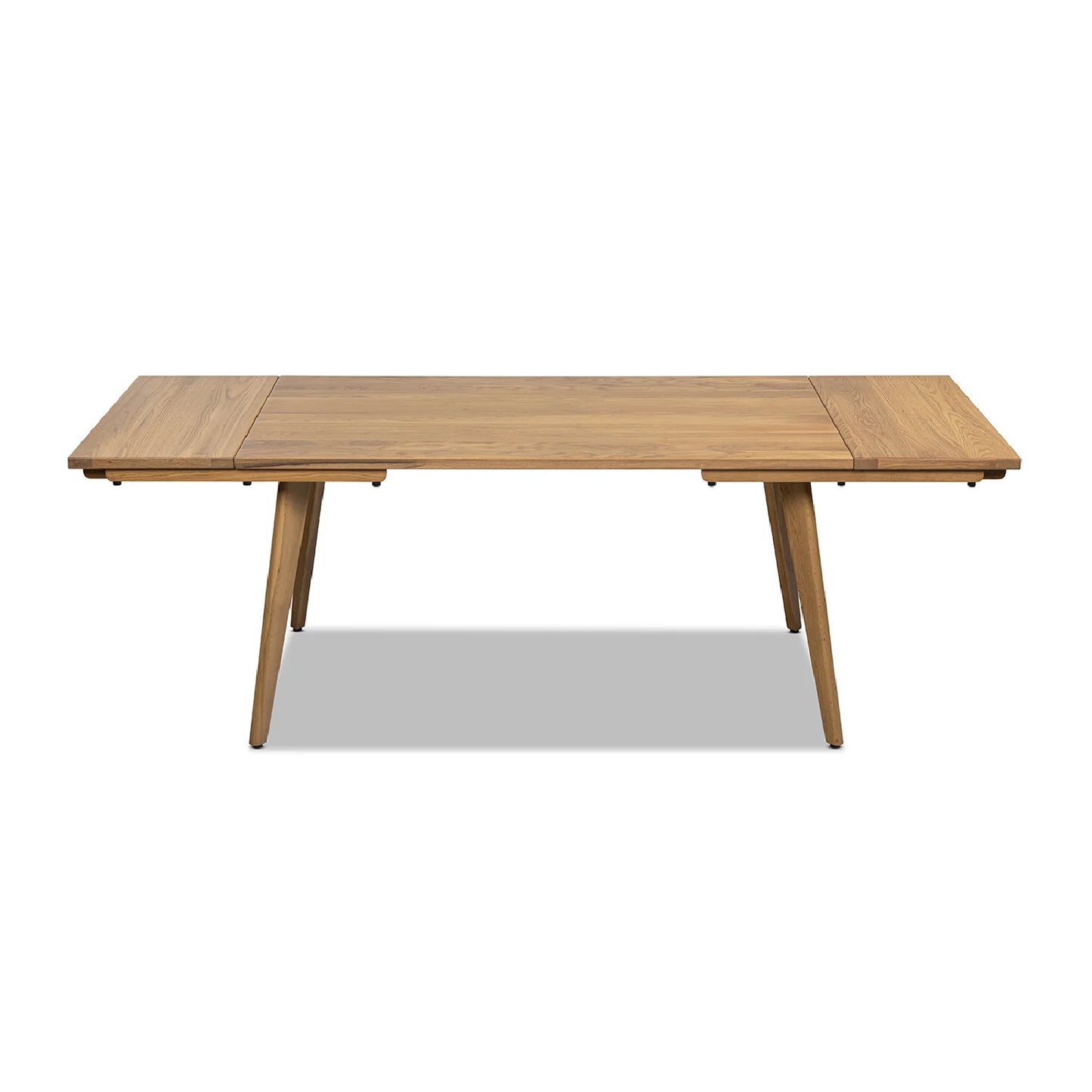 Luxury Solid Oak Extendable Dining Table Modern Italian Style for Villa